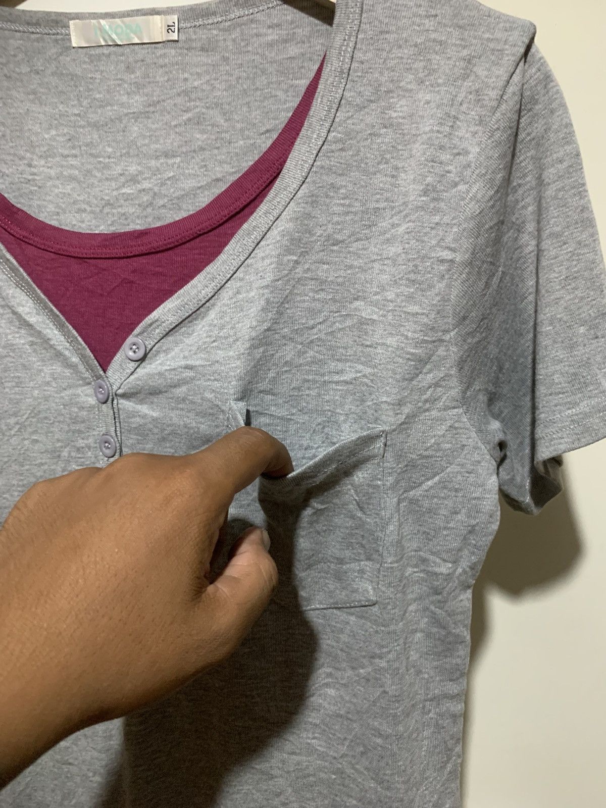 14th Addiction Japanese I Moda Double Layer Tee Shirt Size US XL / EU 56 / 4 - 6 Thumbnail