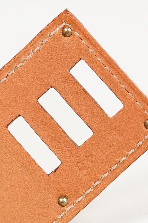 Hermes Hermes Kelly Dog Fauve Barenia Leather Bracelet Size ONE SIZE - 8 Thumbnail