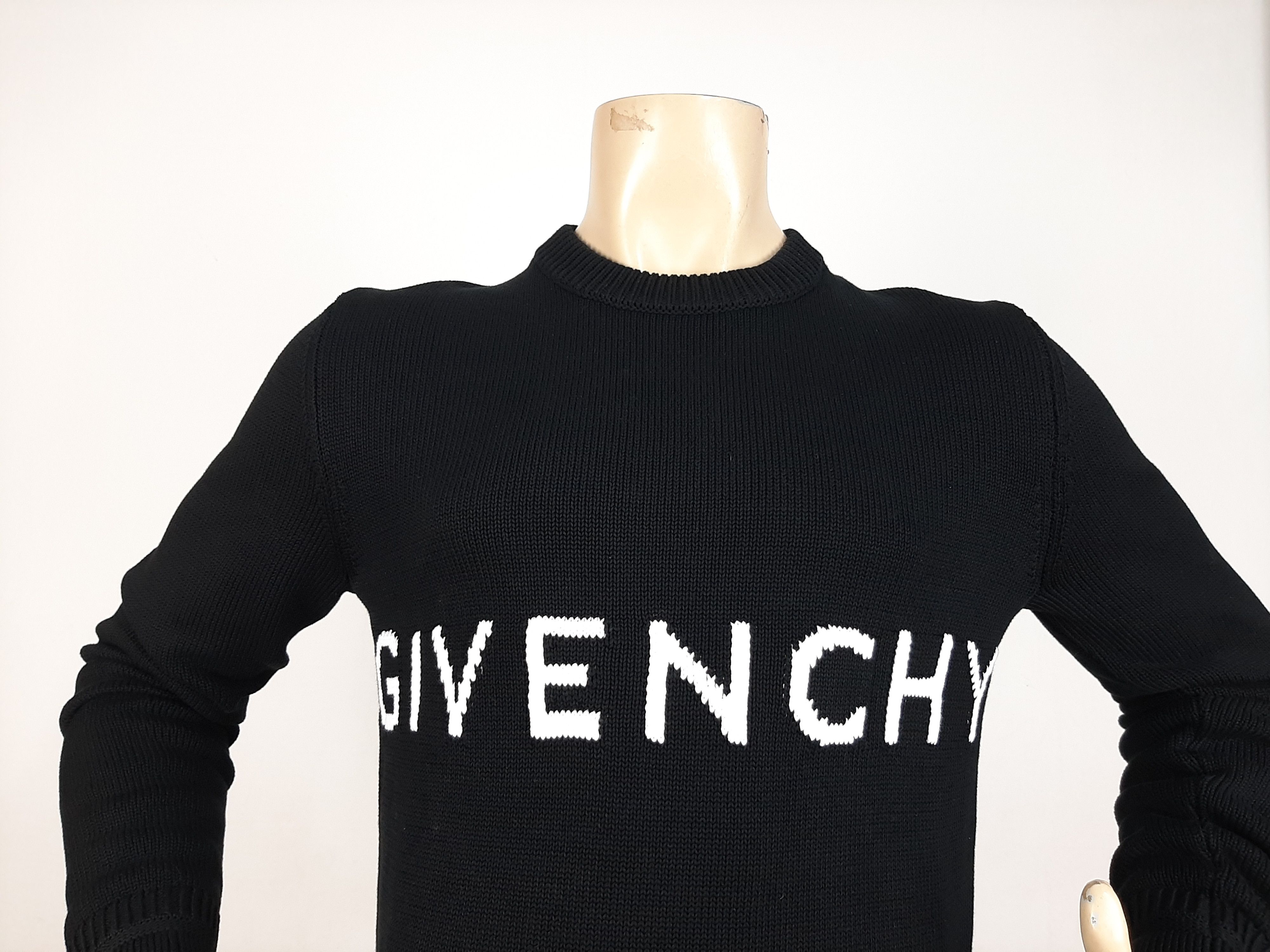 Givenchy Givenchy 4G Intarsia Sweater Black Men's Size S Size US S / EU 44-46 / 1 - 6 Thumbnail