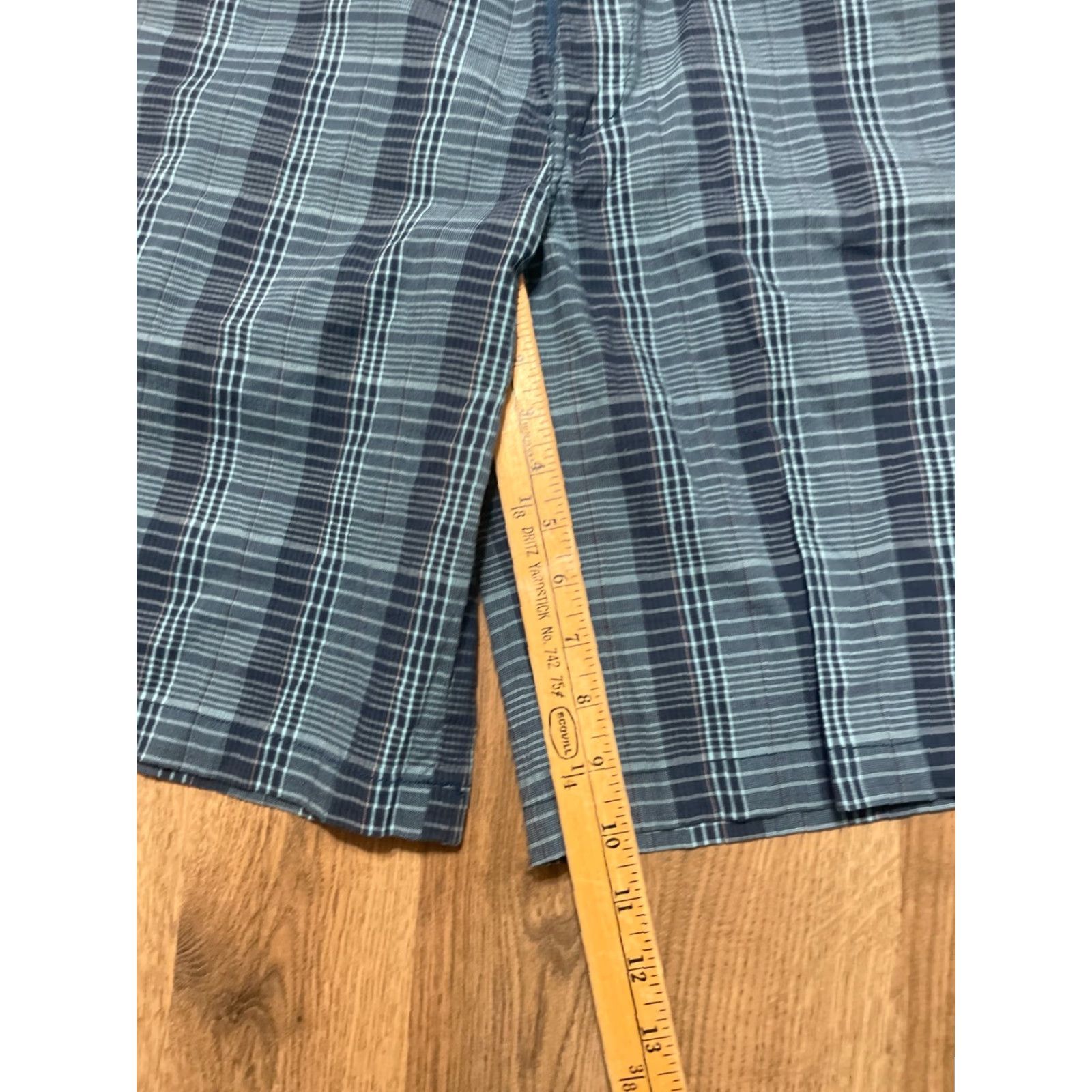 Oakley Oakley Shorts Mens Size 32W Blue Flat Front Chino Casual Pockets Slim? Regular Fit Adult Men Size US 32 / EU 48 - 7 Thumbnail