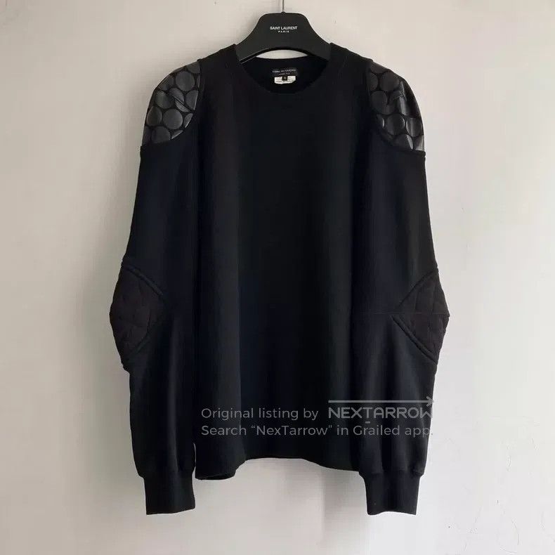 Comme des Garcons Comme des Garcons Armor Period Patchwork Sweatshirt Size US M / EU 48-50 / 2 - 1 Thumbnail