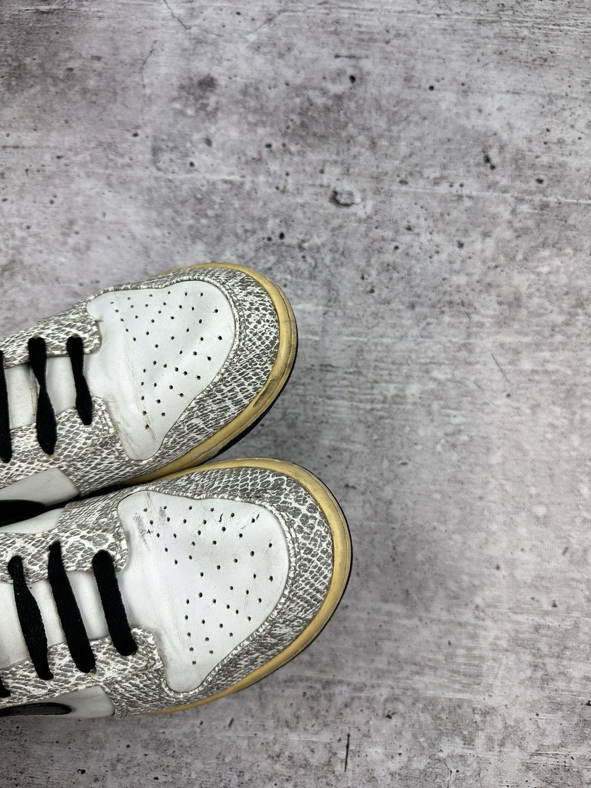 Nike Vintage Nike Dunk Premium Cocoa Snake Hi Top Sneakers Size US 9 / EU 42 - 4 Thumbnail