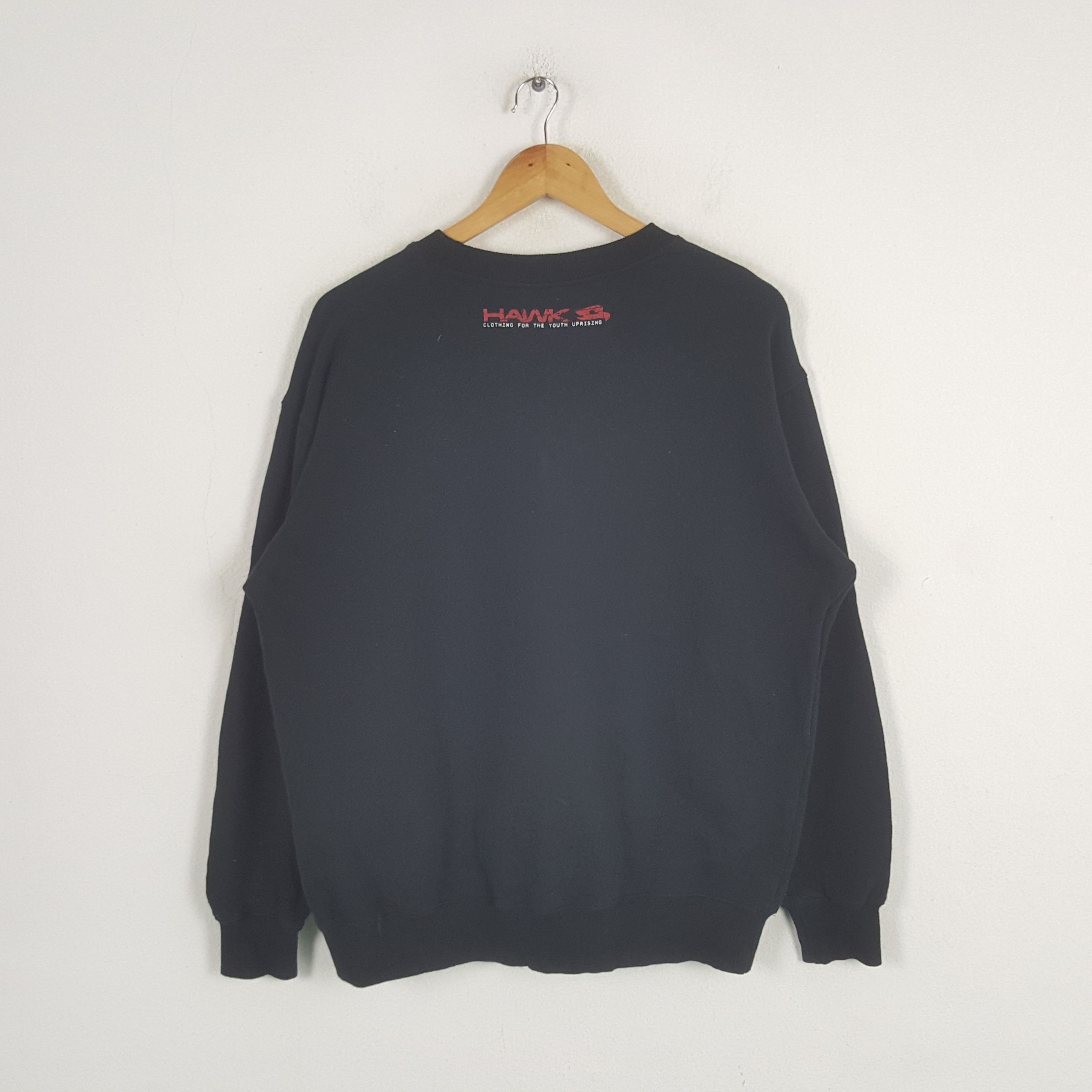 Tony Hawk Vintage Tony Hawk American Skateboard Sweatshirt C292N9 Size US L / EU 52-54 / 3 - 3 Thumbnail