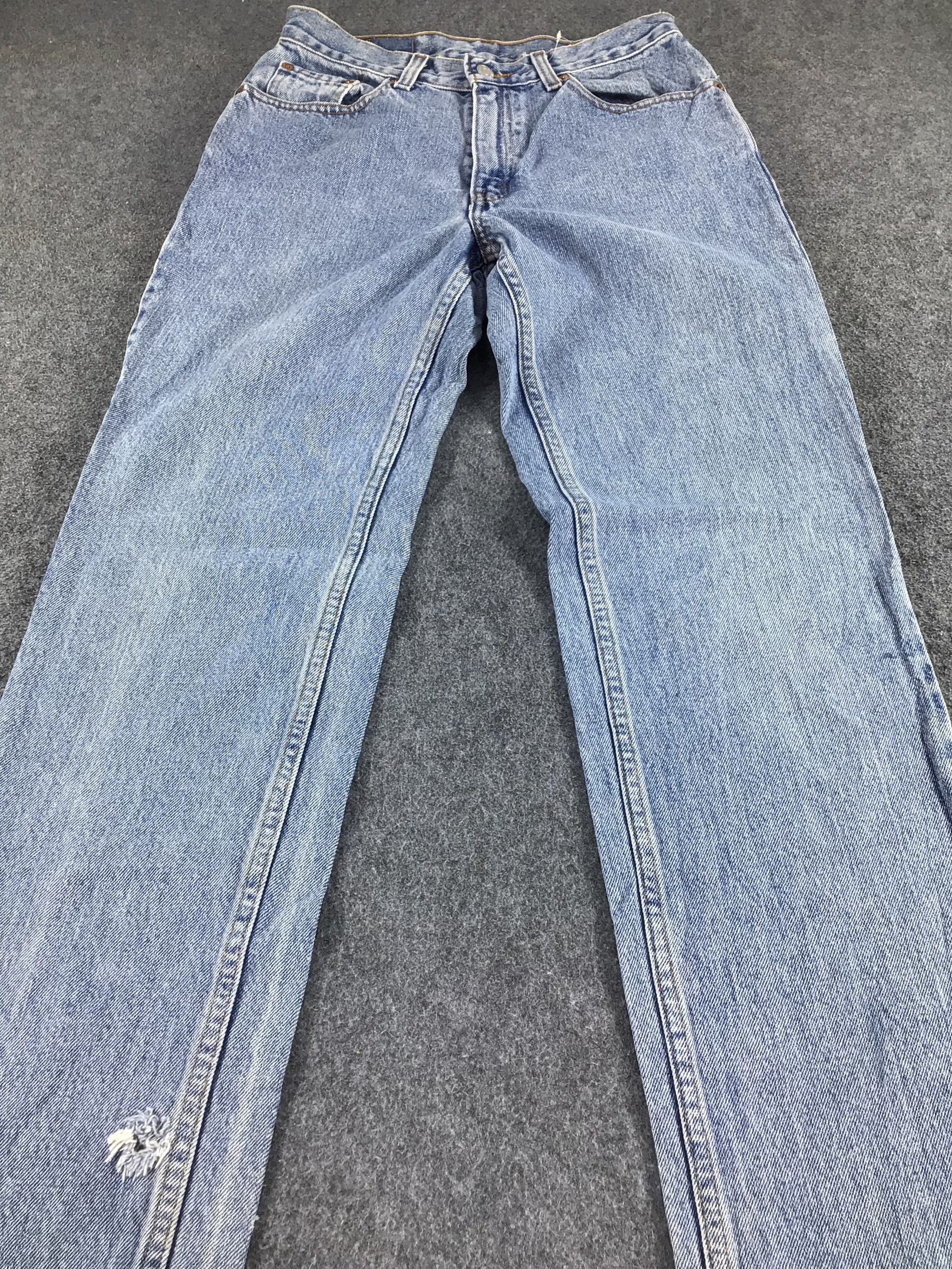 Levi's Vintage Levis 512 Jeans Faded Stone Wash Denim -J552 Size US 28 / EU 44 - 3 Thumbnail