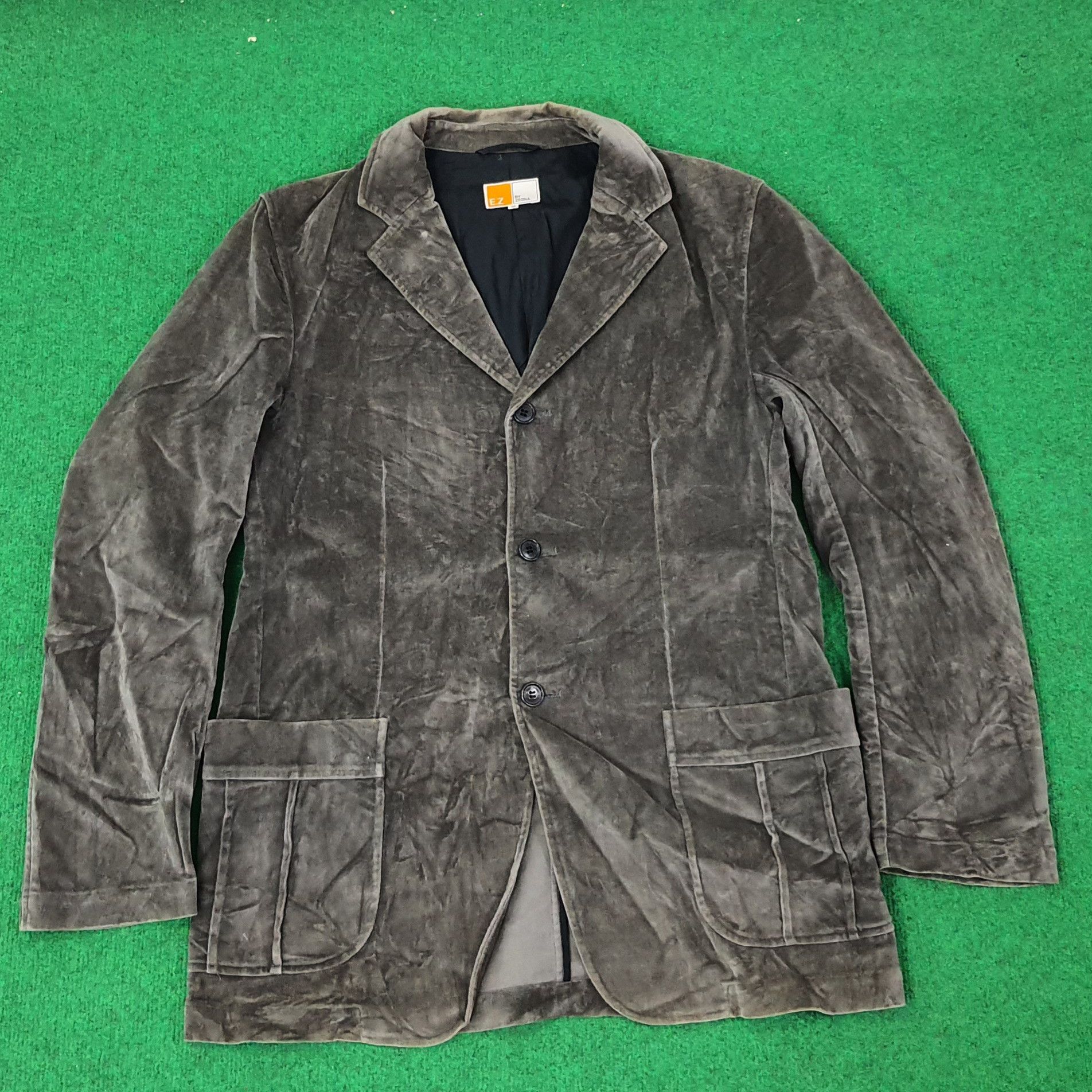 Ermenegildo Zegna Vintage Ermenegildo Zegna E.Z by Zegna Blazer C246N10 Size US S / EU 44-46 / 1 - 1 Thumbnail