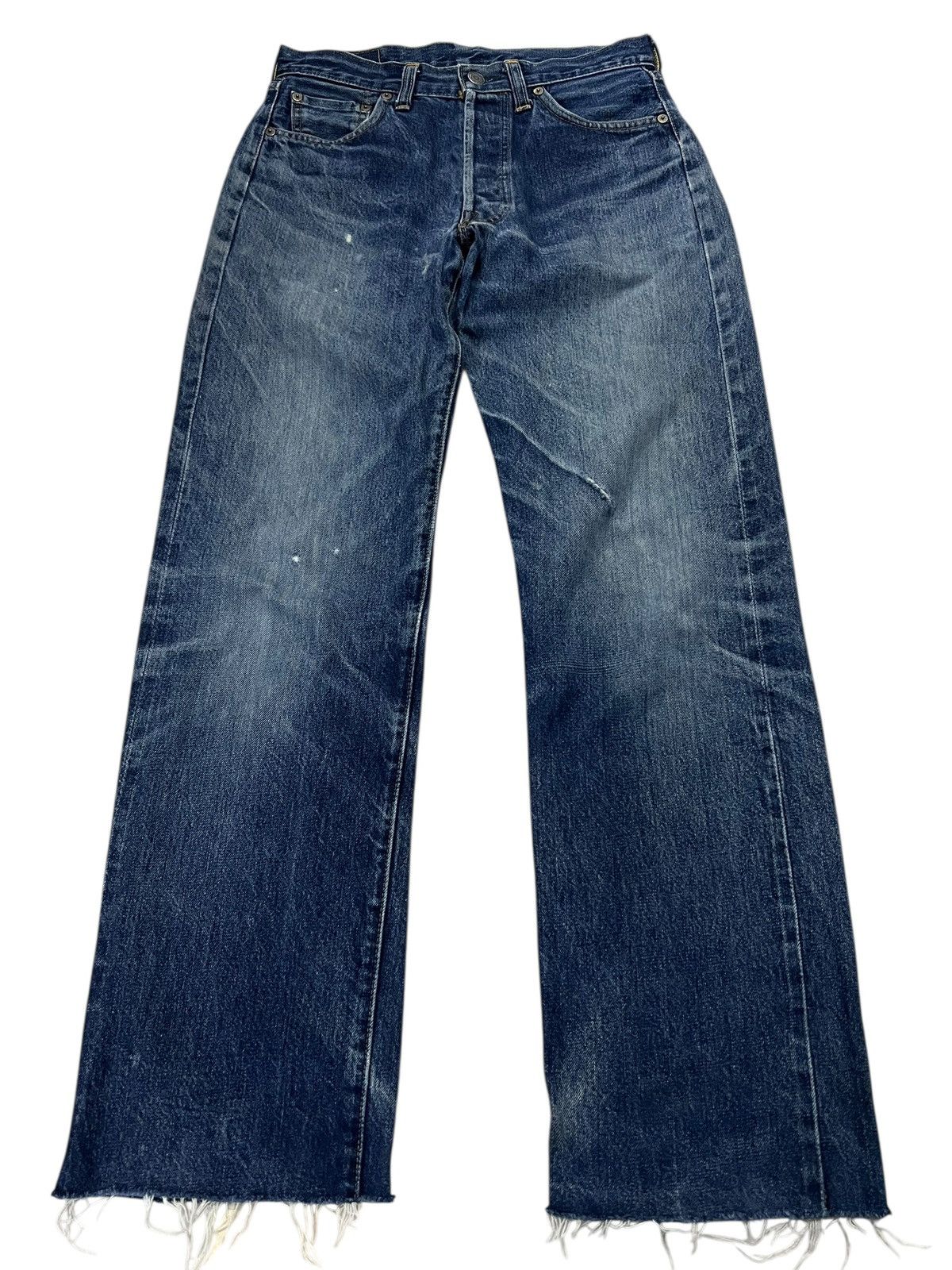 Levi's Vintage 90’s Levis 501 XX Big E Distressed Jeans Size US 29 - 1 Thumbnail
