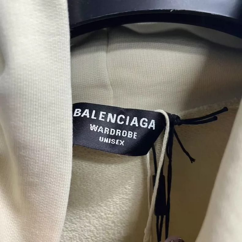 Balenciaga Balenciaga White logo printed sweatshirt Size US XS / EU 42 / 0 - 3 Thumbnail
