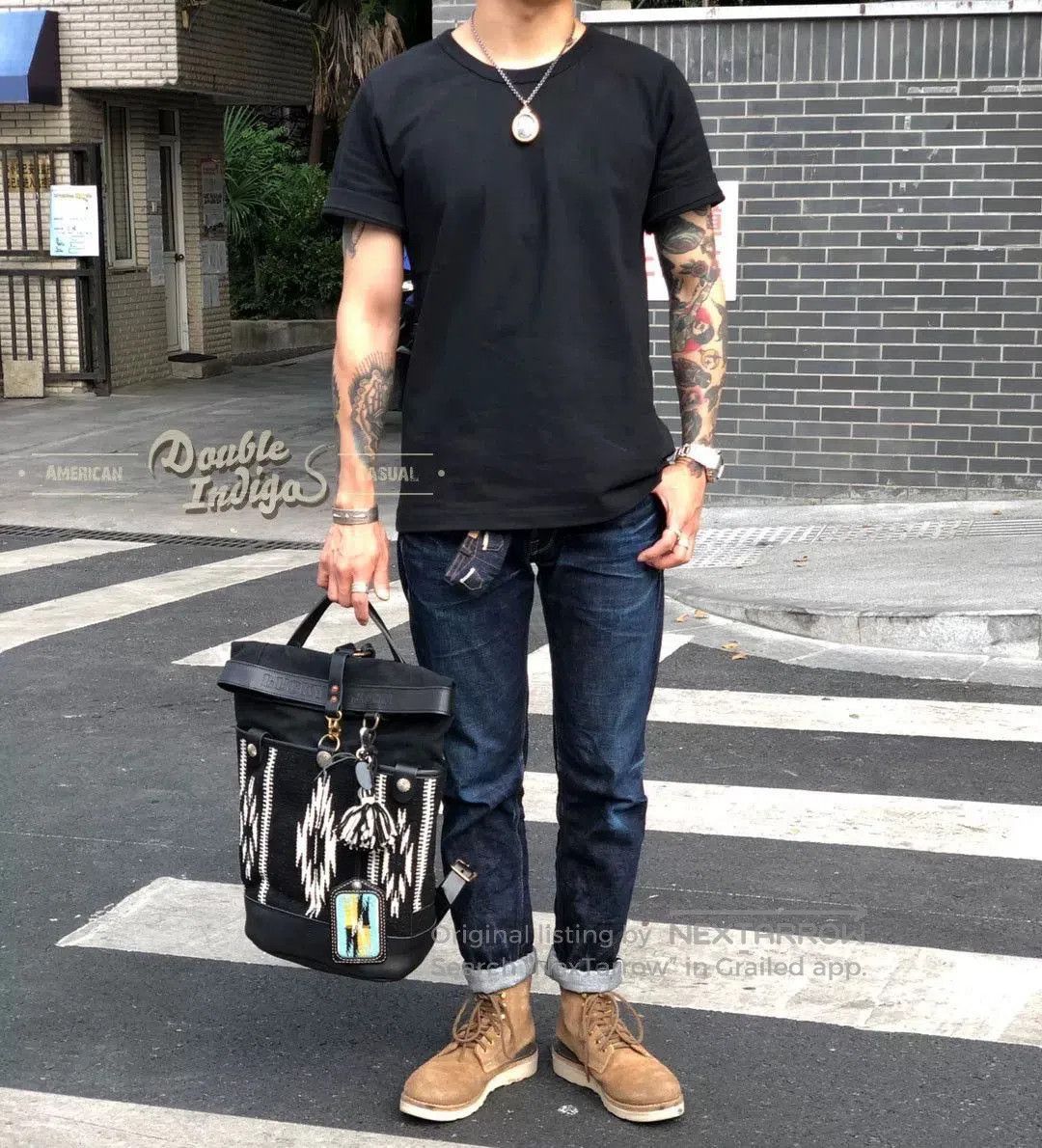 Other Raw Heavyweight Selvedge Slim Tapered Jeans. Size US 30 / EU 46 - 1 Thumbnail