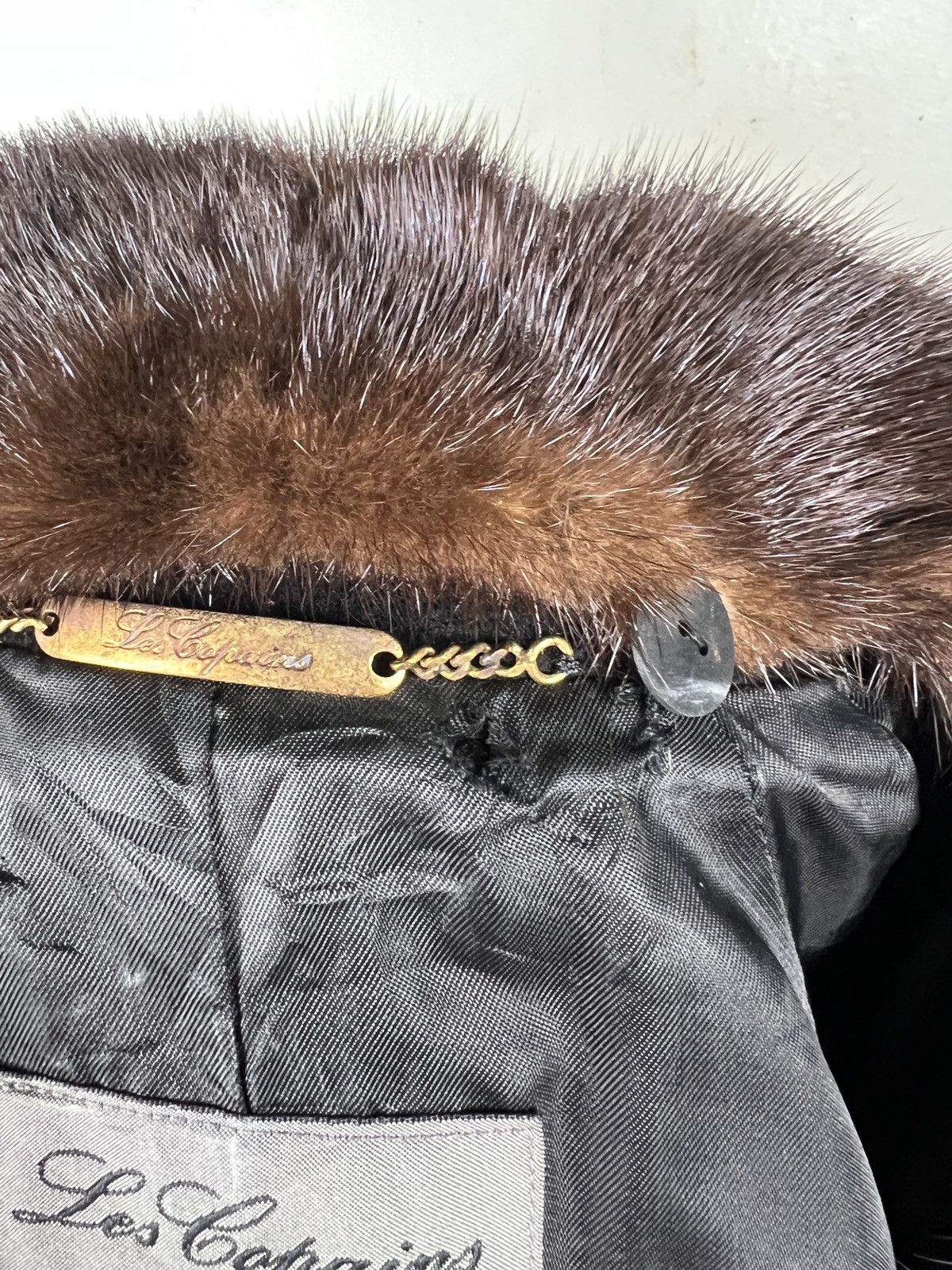 Loro Piana Les Conpains Loro Piana Wool Fur Trim Coat Size M / US 6-8 / IT 42-44 - 19 Thumbnail