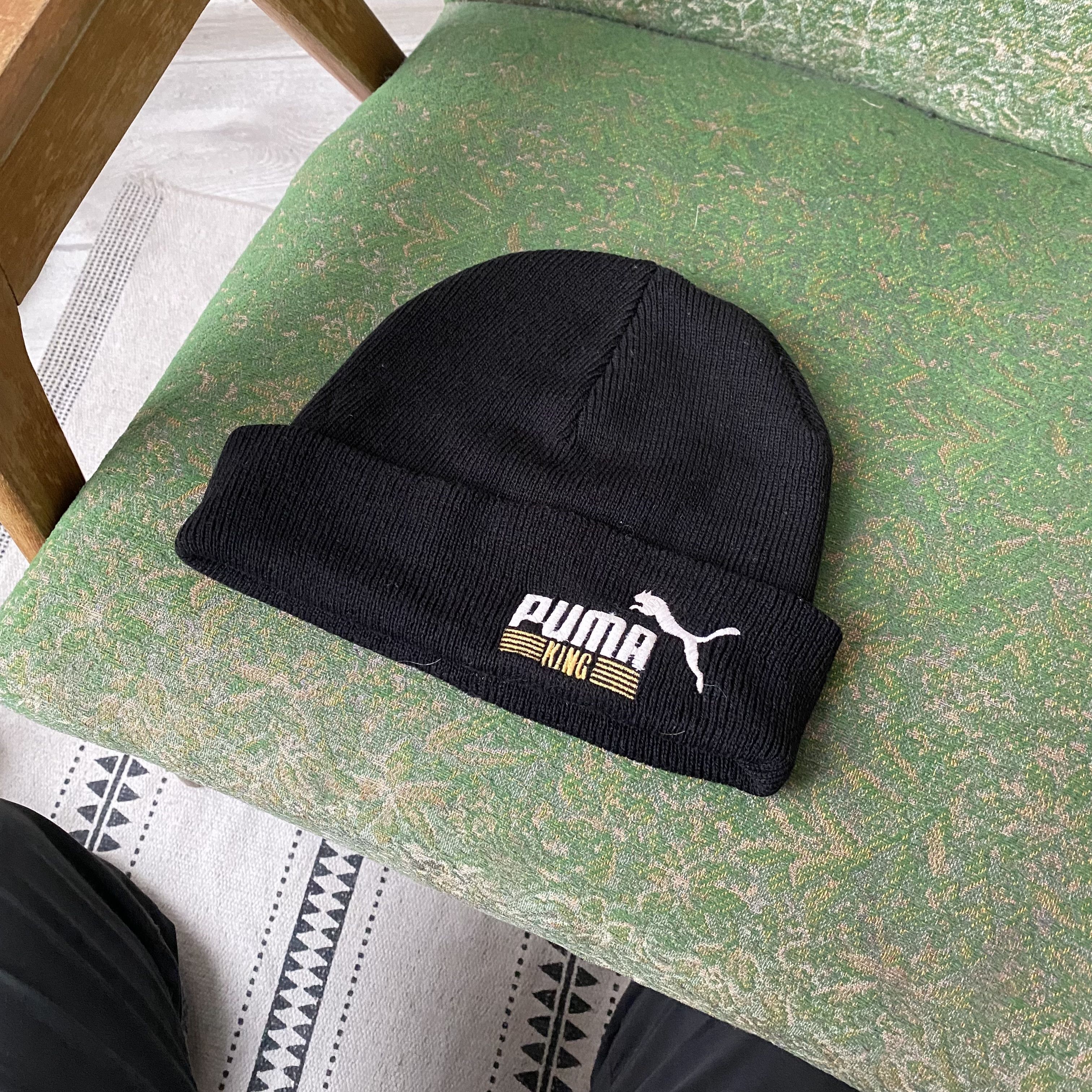 Puma Vintage 90s Puma King Beanie Hat Winter Y2K Size ONE SIZE - 1 Thumbnail