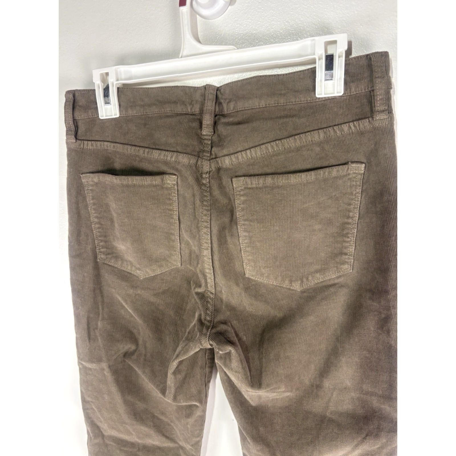 J.Crew J.Crew Pants Womens 30 Tall Brown Corduroy Skinny Chino Cotton Lyocell Spandex 90s Preppy City Womens Size 30" / US 8 / IT 44 - 5 Thumbnail
