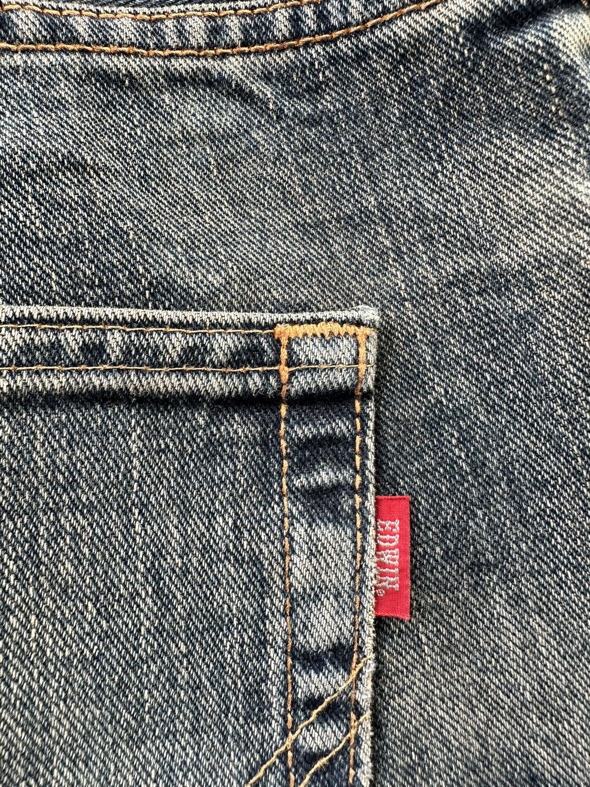 Dogtown × Edwin × JNCO Vintage Edwin 404 Japan Big Size Denim D325 Size US 38 / EU 54 - 7 Thumbnail
