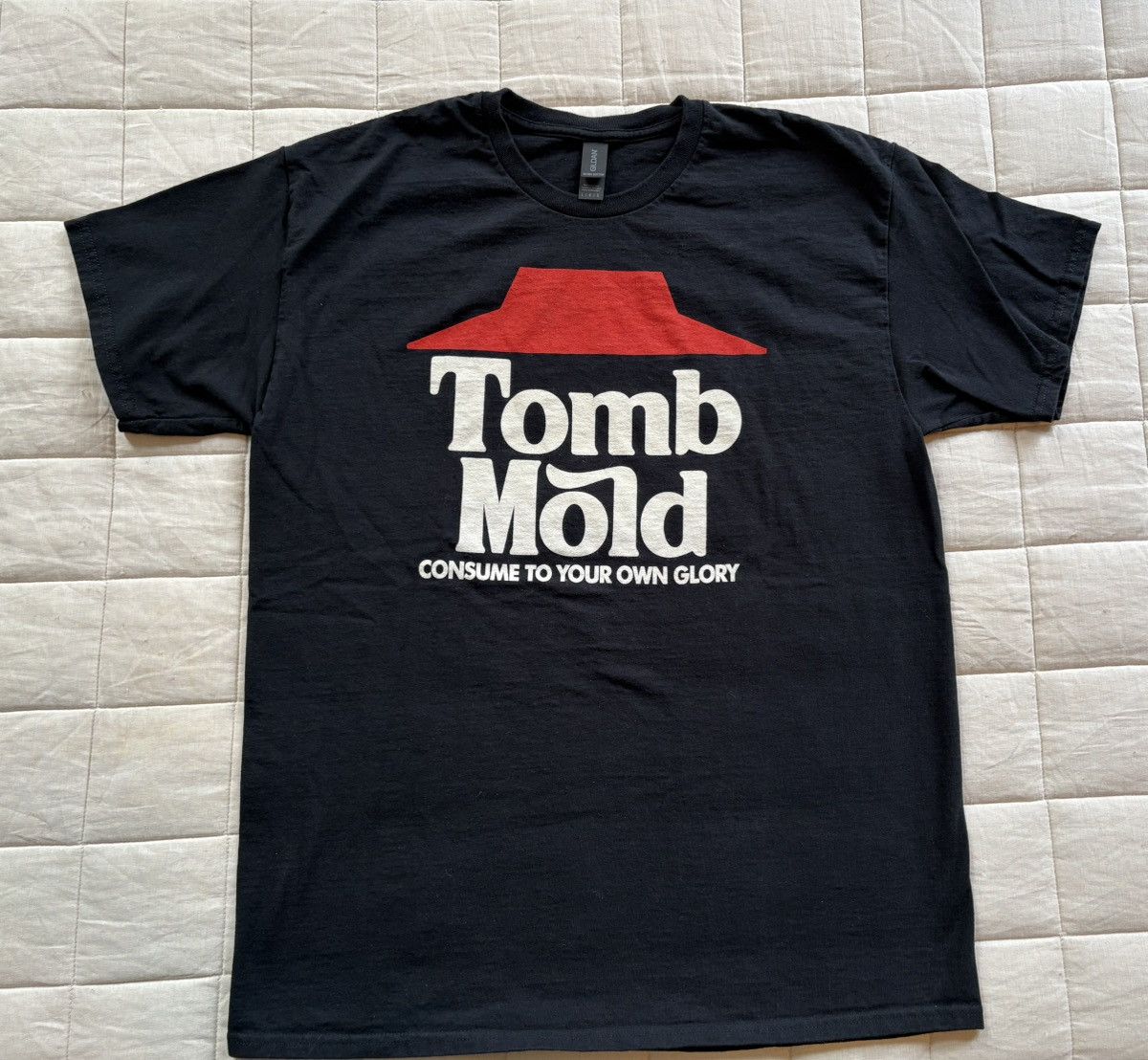 Gildan Tomb Mold Pizza Hut T Shirt Size US L / EU 52-54 / 3 - 1 Thumbnail