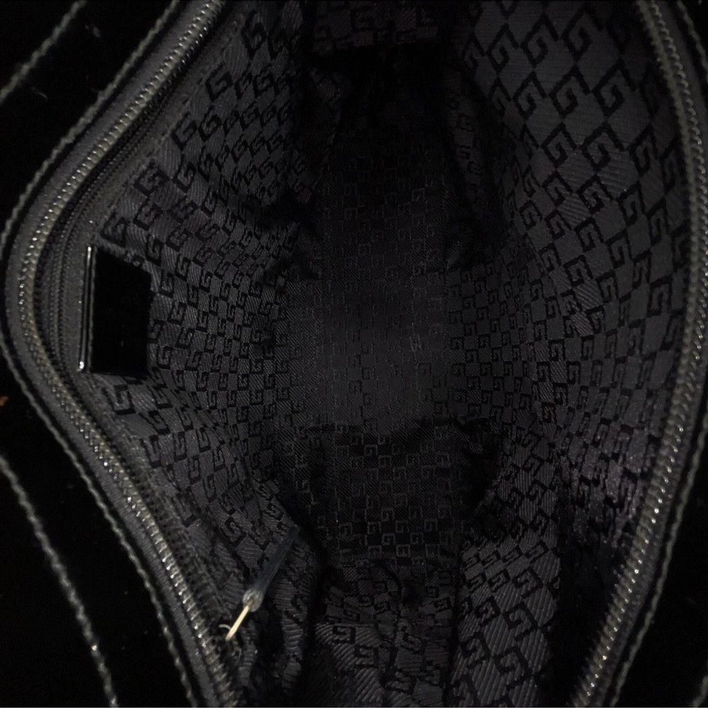 Gucci Gucci Black and Cream Structured Tote Bag Size ONE SIZE - 13 Thumbnail
