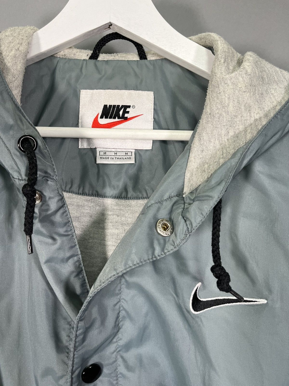 Nike × Vintage Crazy 1990’s Vintage Nike Embroidered Swoosh Spellout Jacket Size US M / EU 48-50 / 2 - 3 Thumbnail