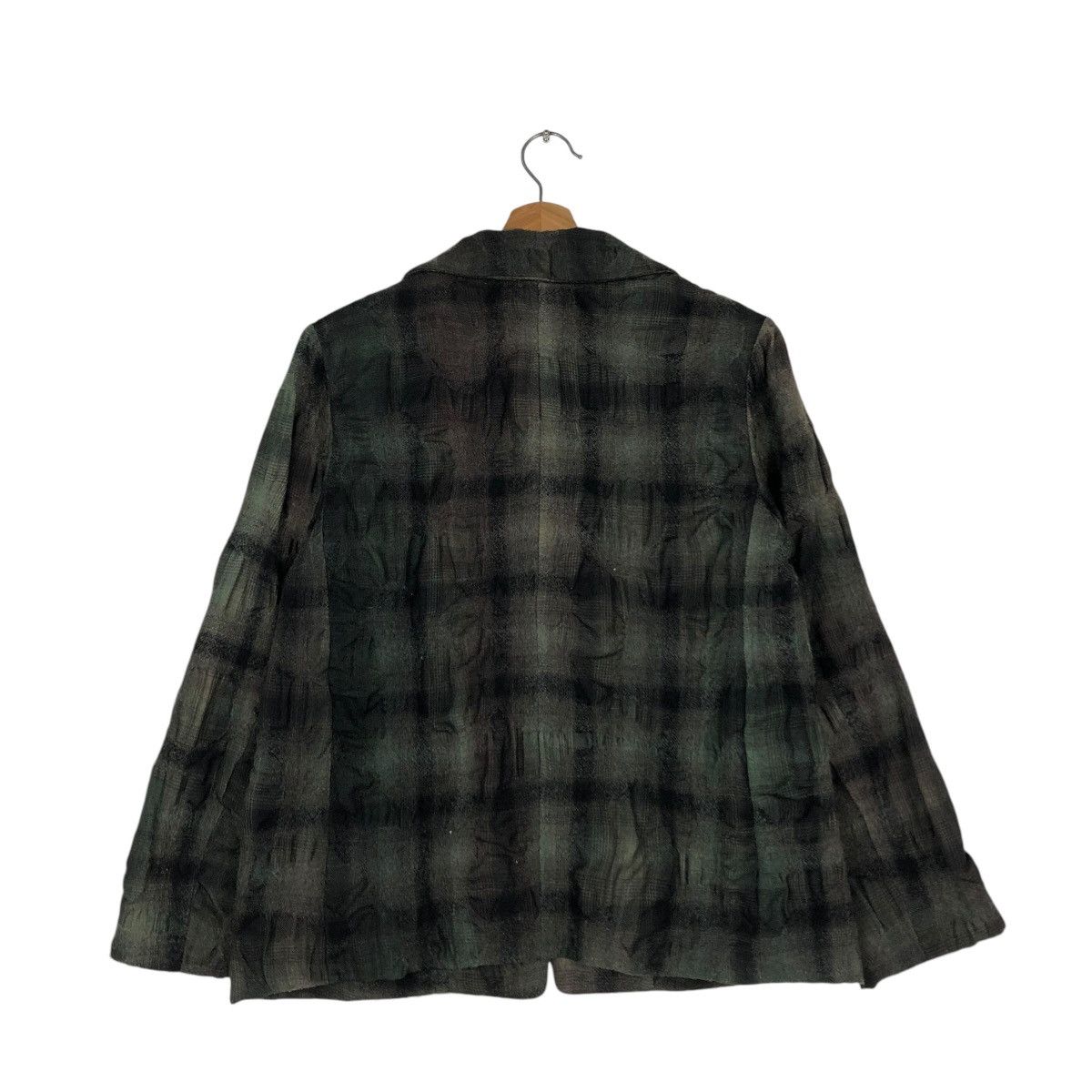 Issey Miyake VINTAGE HYBRID JACKET ISSEY MIYAKE HEART HAAT TARTAN DESIGN Size US M / EU 48-50 / 2 - 10 Thumbnail