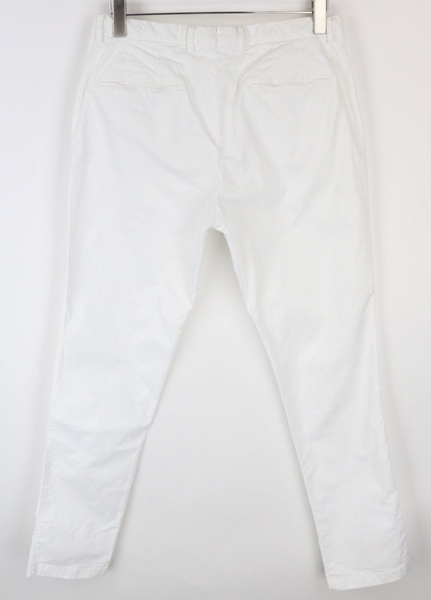 Suitsupply PORTO NOVO UK34R White Cotton Stretch 72694 Size 34R - 2 Thumbnail