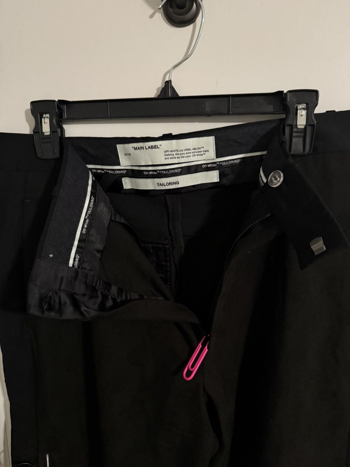 Off-White Off-White Flared Dress Pants Size US 32 / EU 48 - 3 Thumbnail