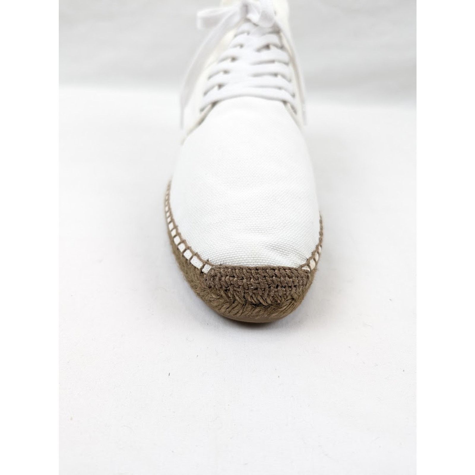 Saint Laurent Paris o1rshd1 Damon High-Top Sneakers in Off-White/Blanc Opti Size US 12 / EU 45 - 5 Thumbnail