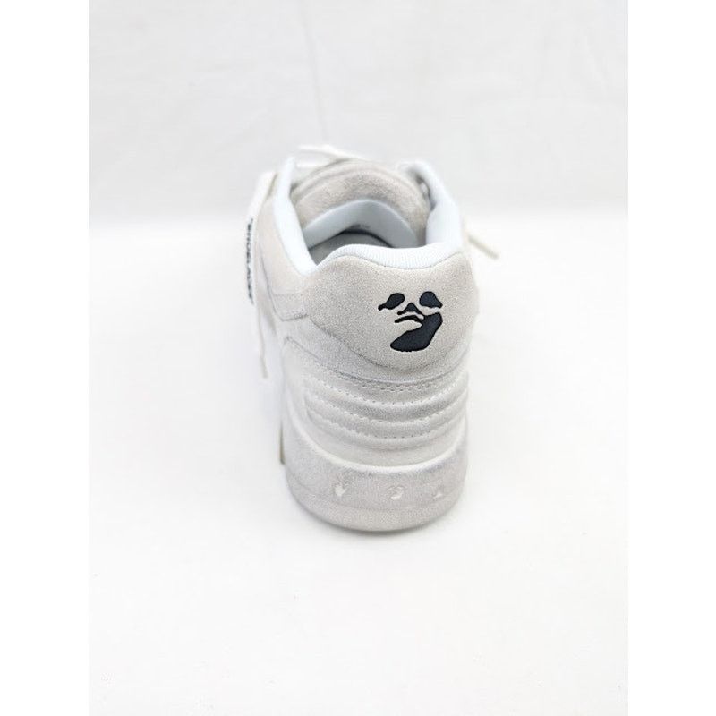 Off-White o1rshd1 Q: 2 / Out Of Office Vintage Suede Sneakers in White Size US 6 / EU 39 - 10 Thumbnail