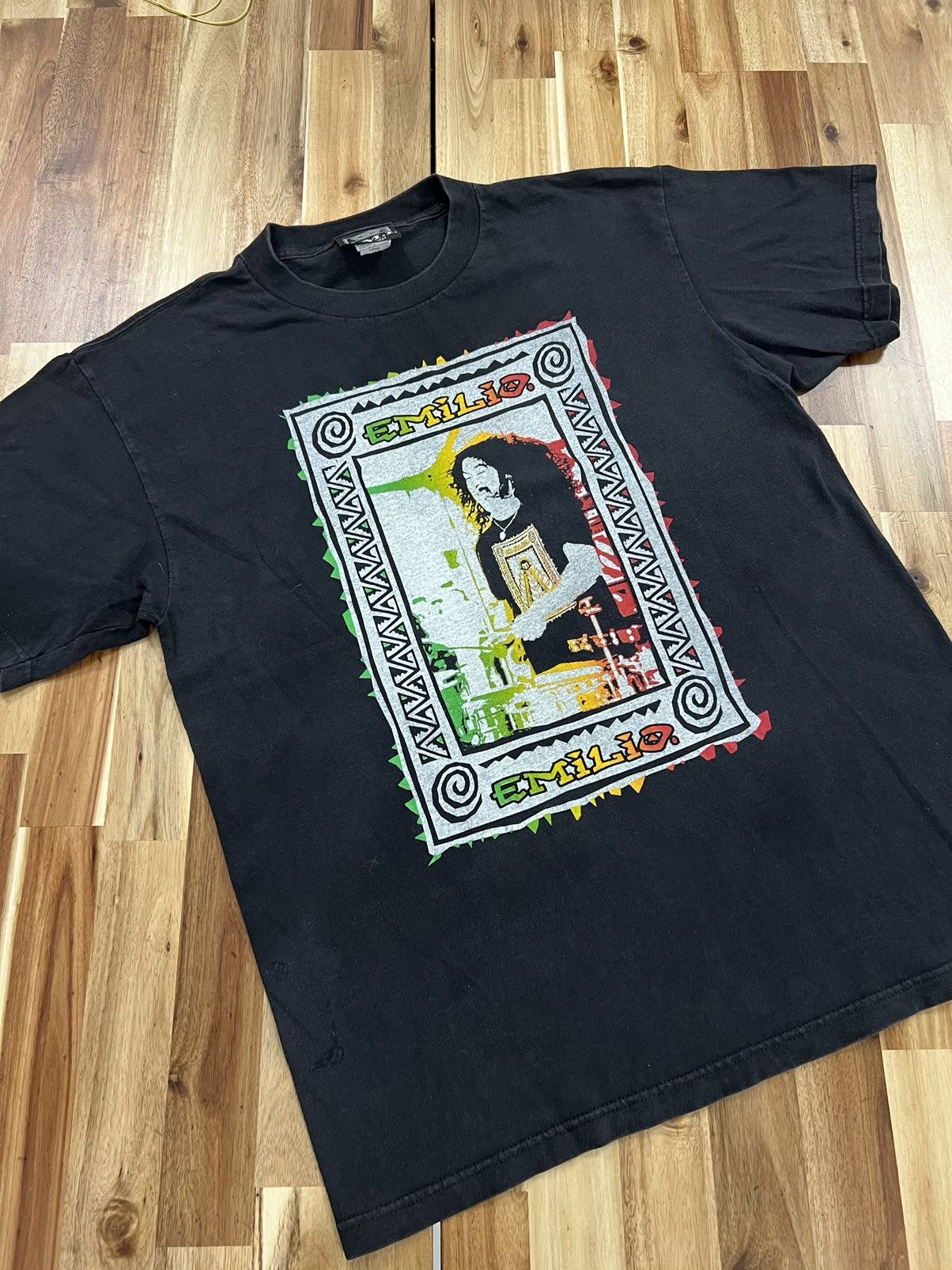 Band Tees × Vintage Vintage Emilio Band Tees Size US L / EU 52-54 / 3 - 1 Thumbnail