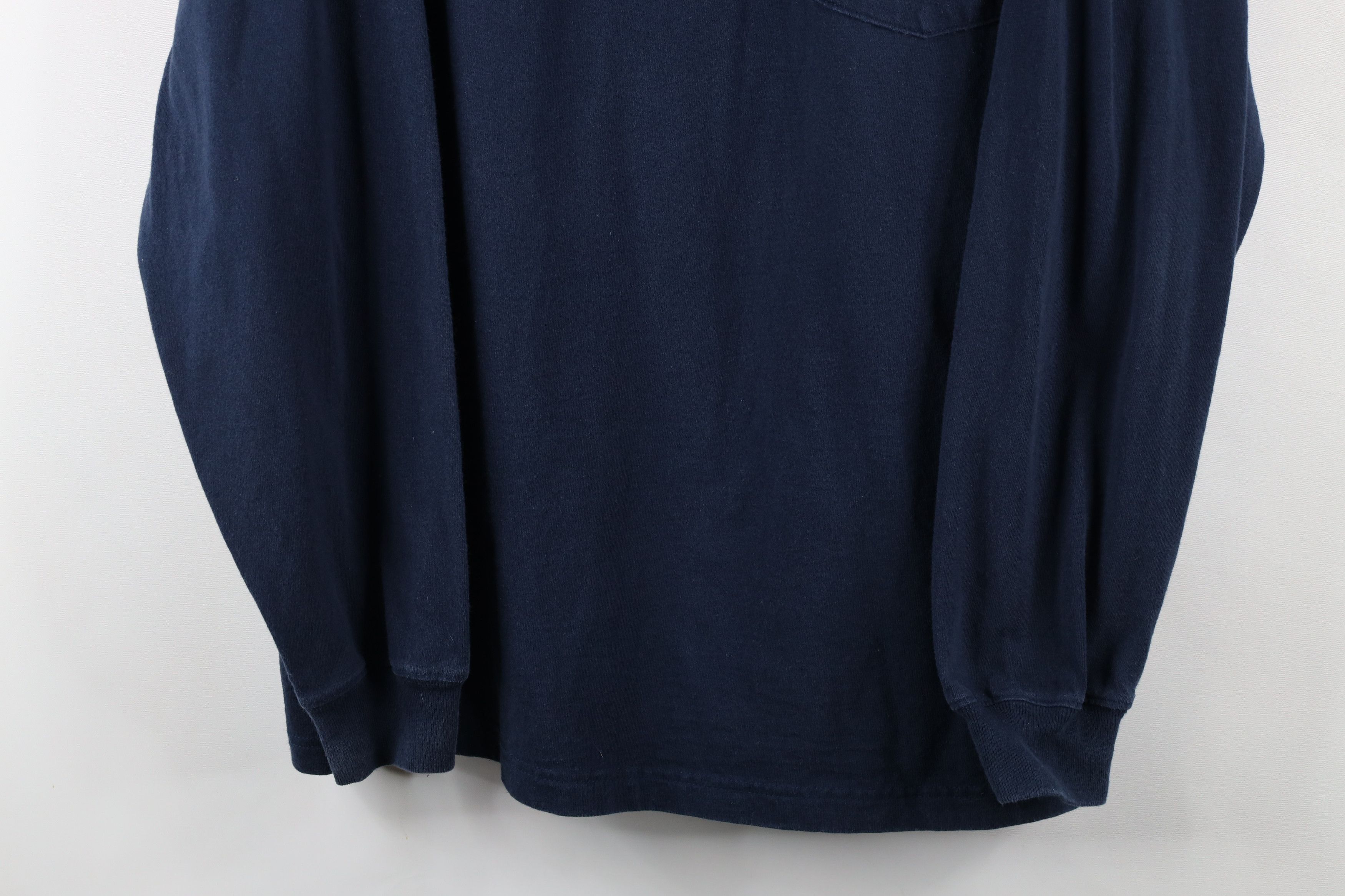 Carhartt × Vintage Vintage Carhartt Heavyweight Long Sleeve Henley T-Shirt Size US L / EU 52-54 / 3 - 3 Thumbnail