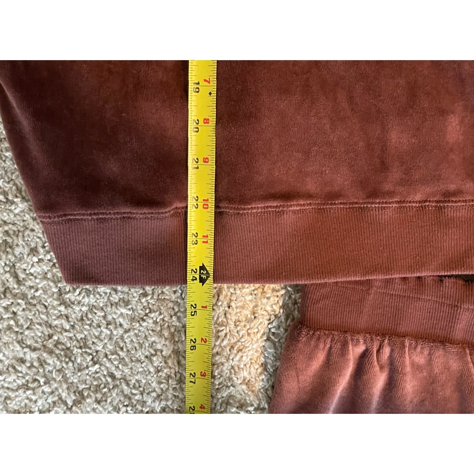 Urban Outfitters VINTAGE Out From Under Urban Outfitters Women's Sweatpants Outfit Set Medium Brown Activewear 32-inch Inseam Size 32" / US 10 / IT 46 - 5 Thumbnail