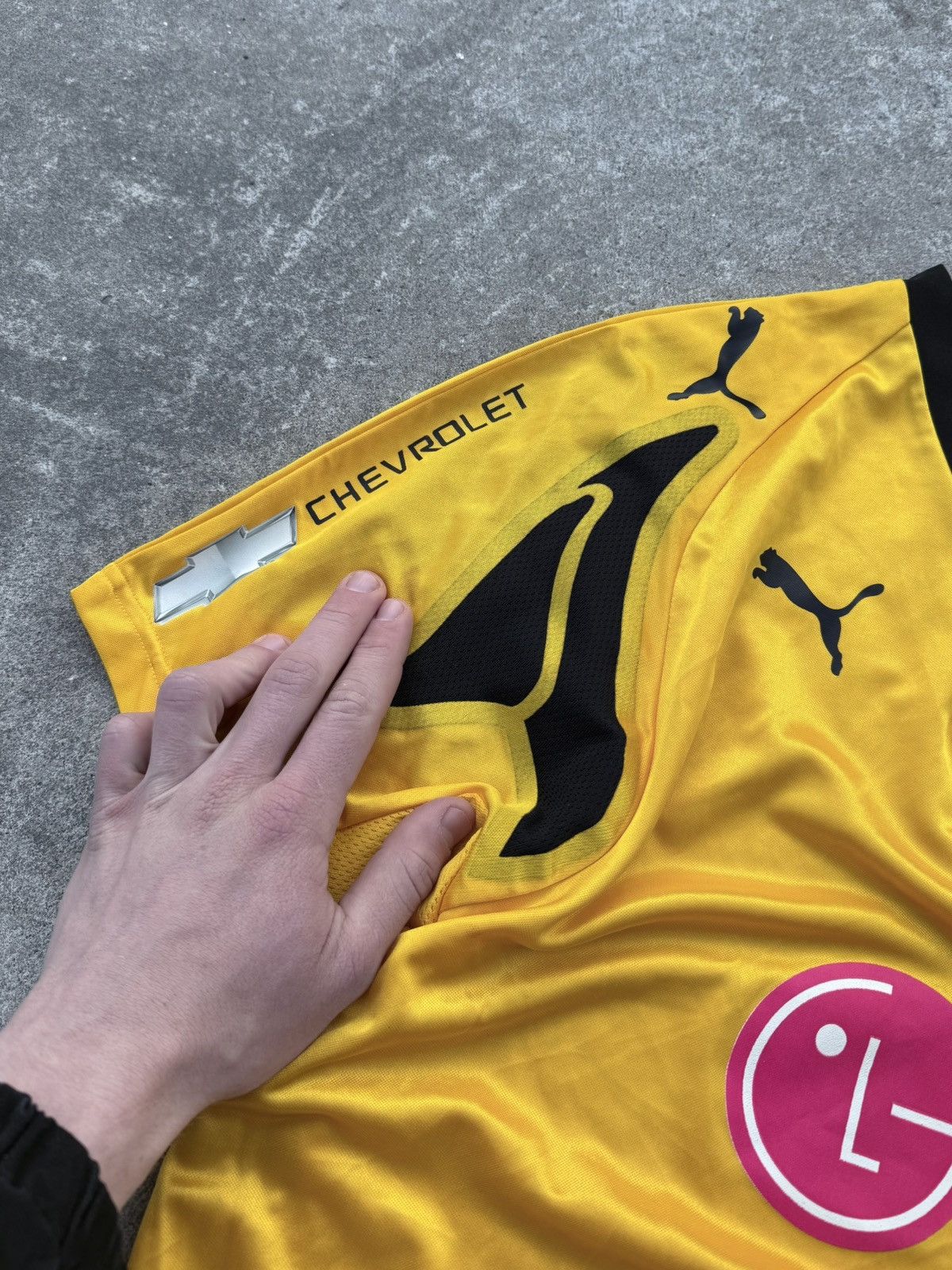 Puma Vintage Puma A.E.K Greece football soccer rare fifa t-shirt Size US XL / EU 56 / 4 - 7 Thumbnail