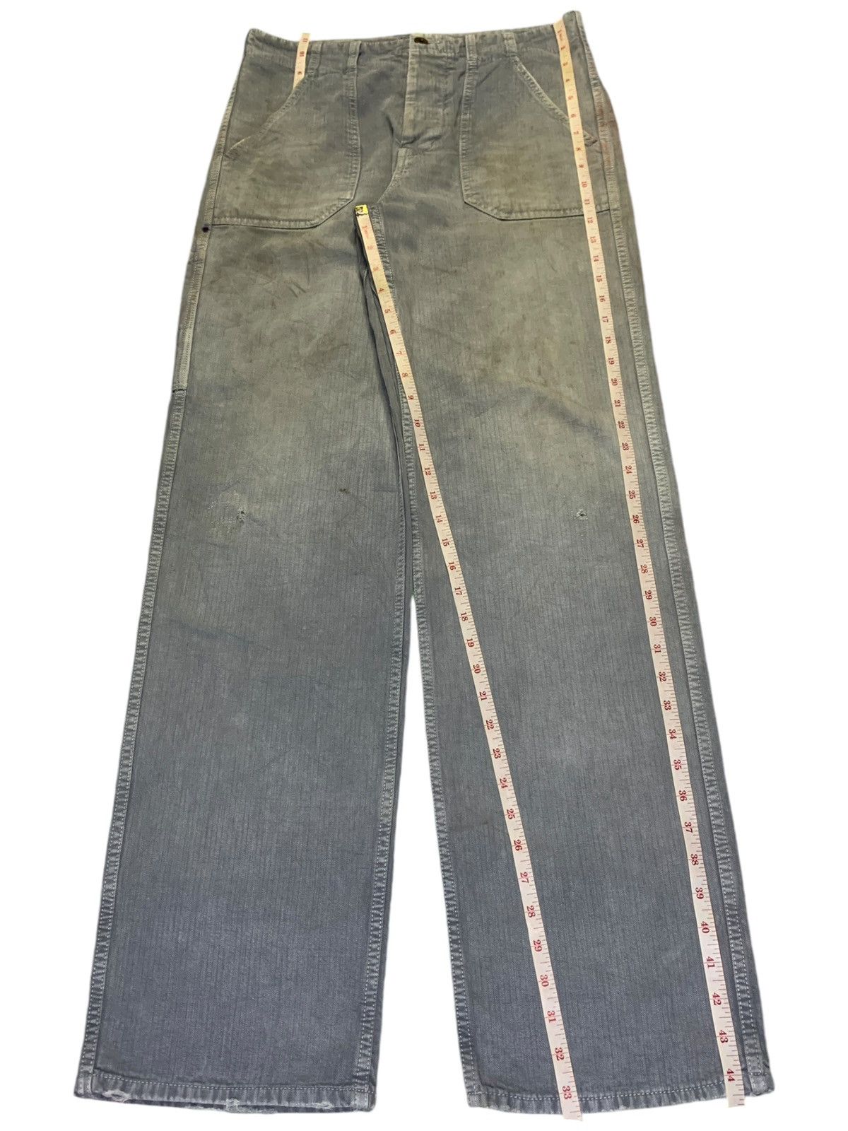 Eternal × Japanese Brand Vintage Japan Eternal Mud Wash Buckle Baggy Carpenter Jeans Size US 32 / EU 48 - 13 Thumbnail