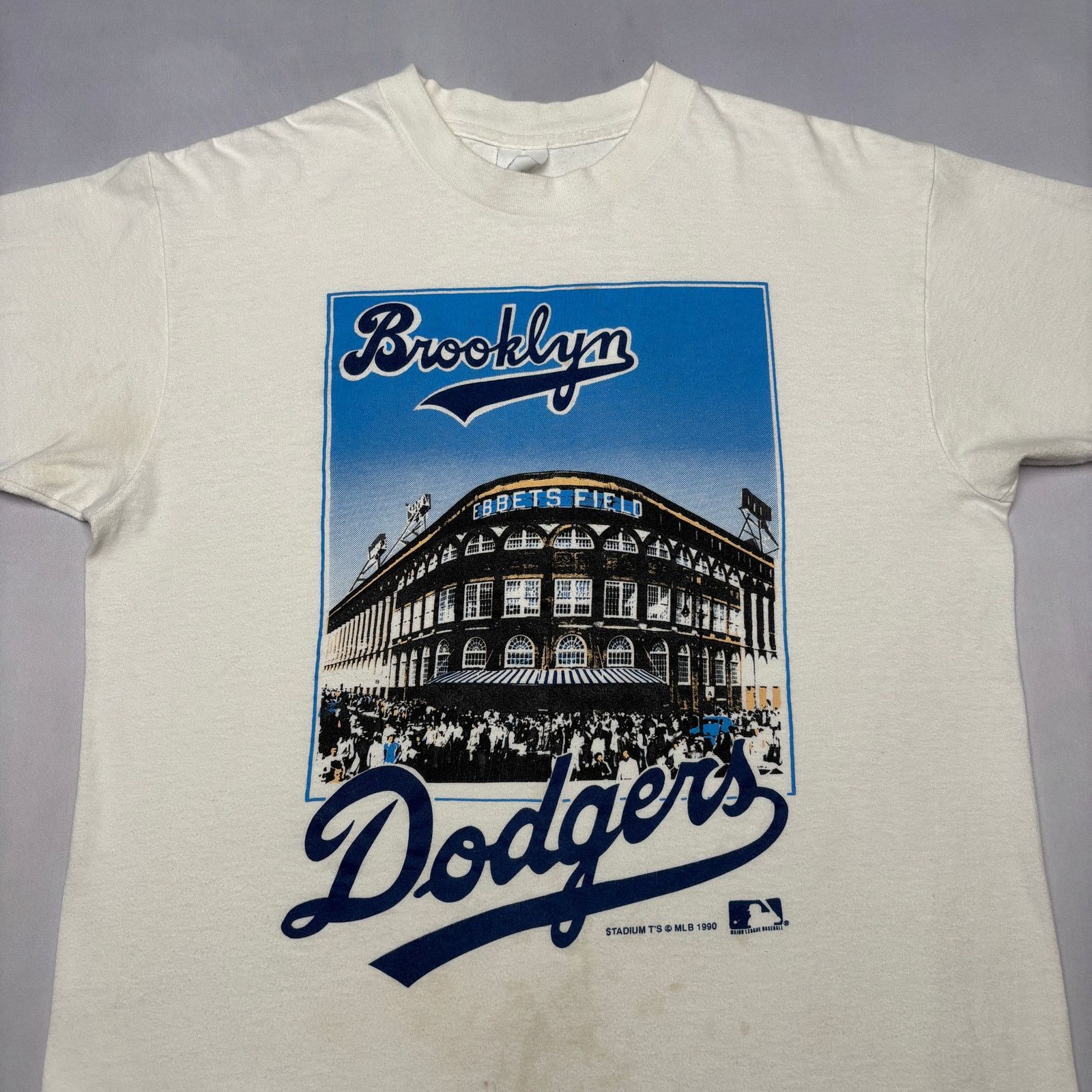 Stadium Goods Vintage 1990 Brooklyn Dodgers T Shirt Ebbets Field Stadium Size US L / EU 52-54 / 3 - 2 Thumbnail