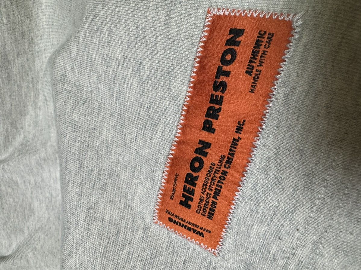 Heron Preston Heron preston ss tee poster grey Size US M / EU 48-50 / 2 - 2 Thumbnail