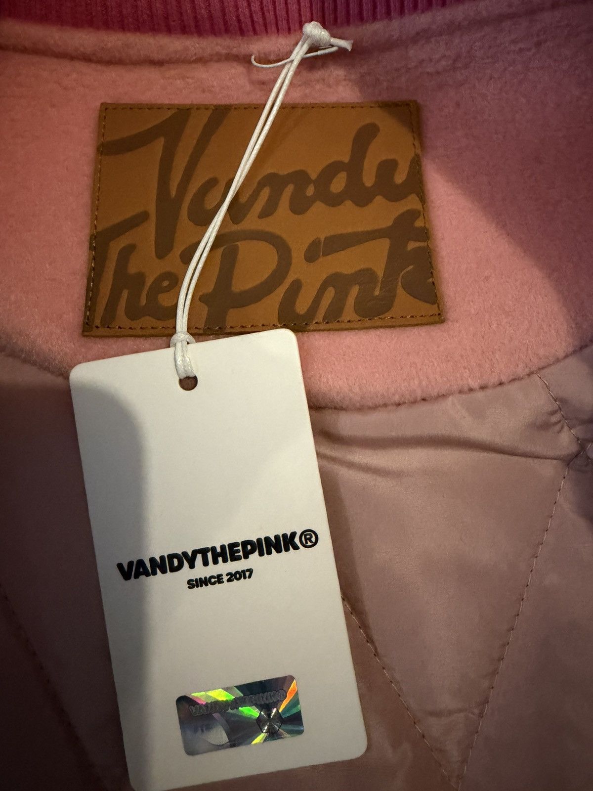 Vandy The Pink Vandy the pink letterman jacket Size US XL / EU 56 / 4 - 7 Thumbnail