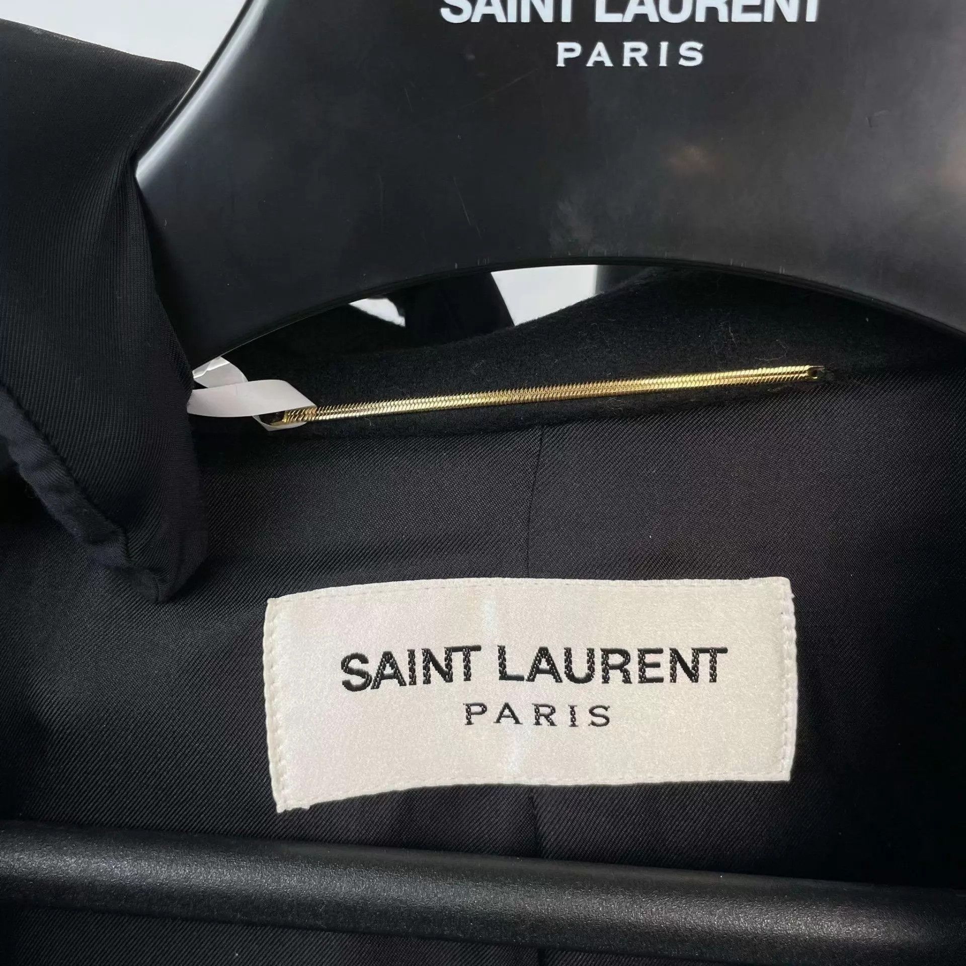 Yves Saint Laurent YSL new cashmere overcoat women's size 38 Size S / US 4 / IT 40 - 3 Thumbnail