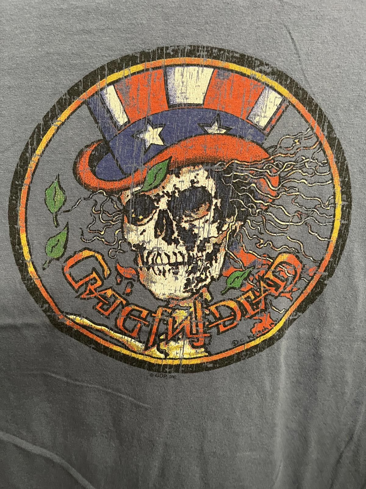 Designer Sun Dog Grateful Dead T-shirt - Uncle Same Skeleton Tee -L Size US L / EU 52-54 / 3 - 3 Thumbnail