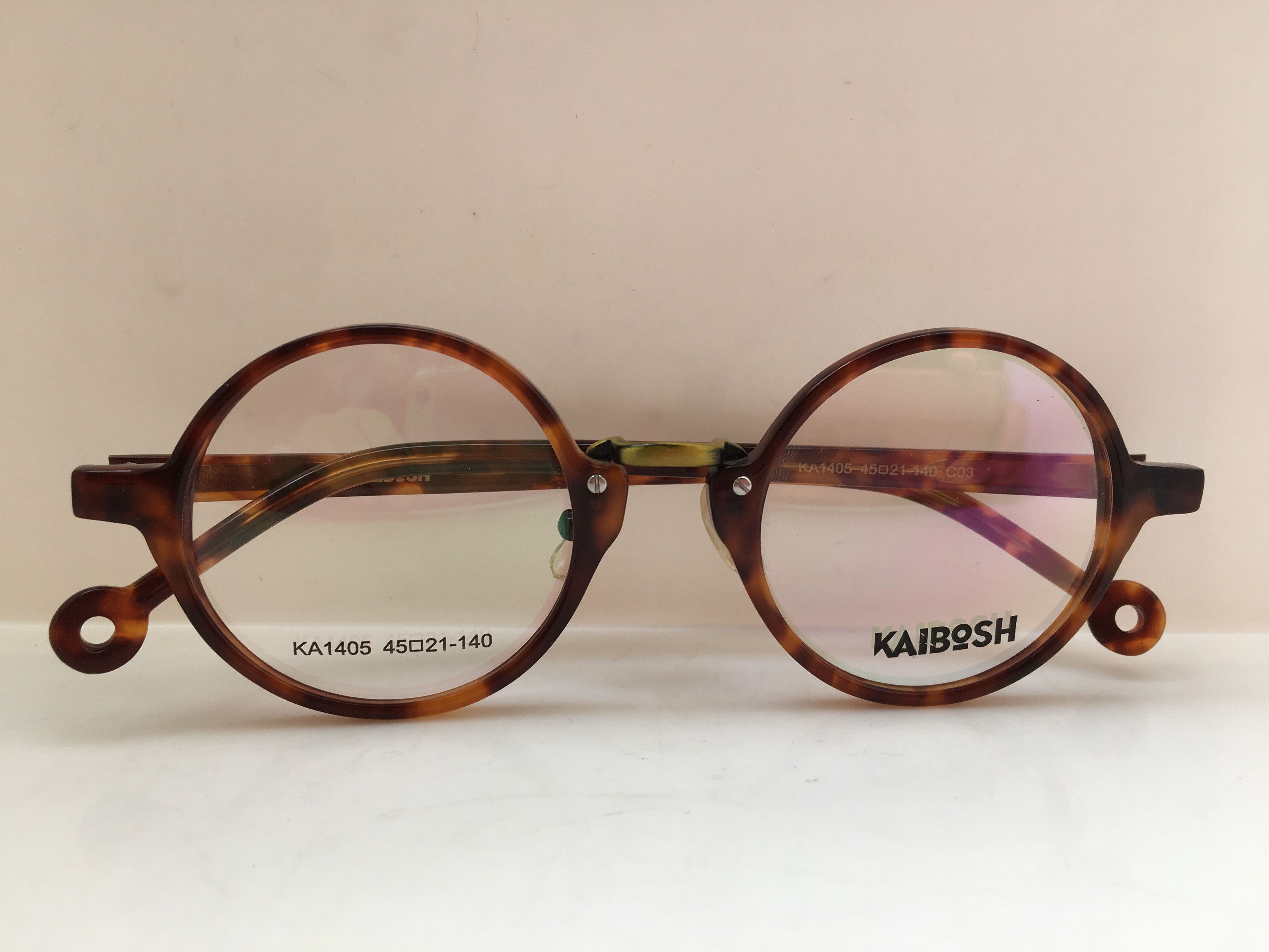 Other Kaibosh Ivy League Round Tortoise Eyeglasses Frame Size ONE SIZE - 6 Thumbnail