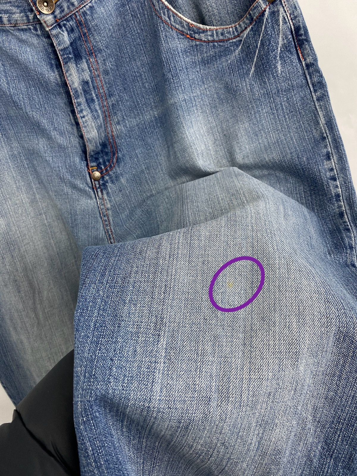 JNCO 🇺🇸 Vintage 90s Jhonny Blaze Rap Y2K Baggy Jeans Rare Retro Size US 40 / EU 56 - 15 Thumbnail