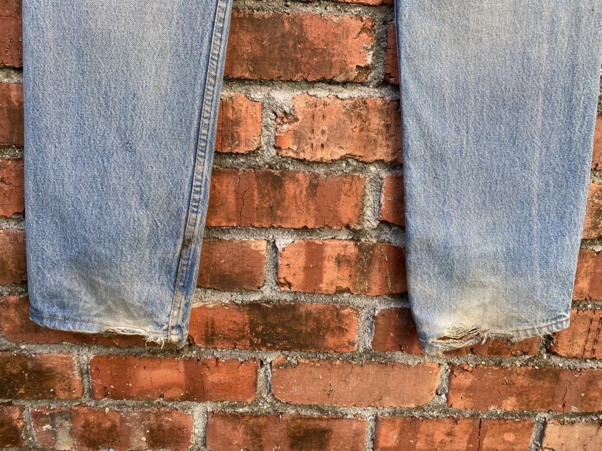 Levi's Vintage Clothing W32x34 Vintage levi's 501 80s made in USA distressed denime Size US 32 / EU 48 - 7 Thumbnail