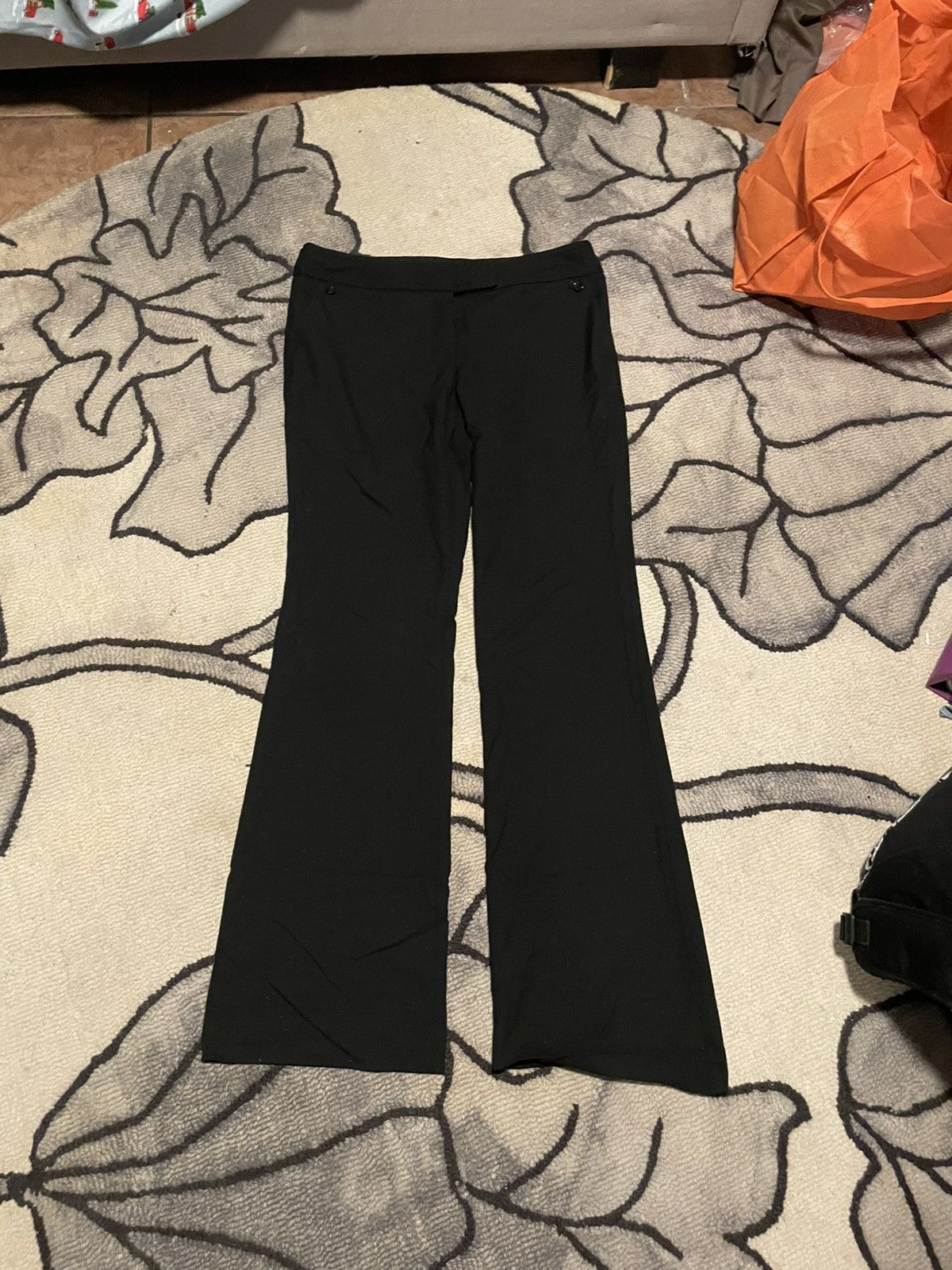 Calvin Klein × Designer × Vintage The limited collection flared dress pants Size 30" / US 8 / IT 44 - 1 Thumbnail