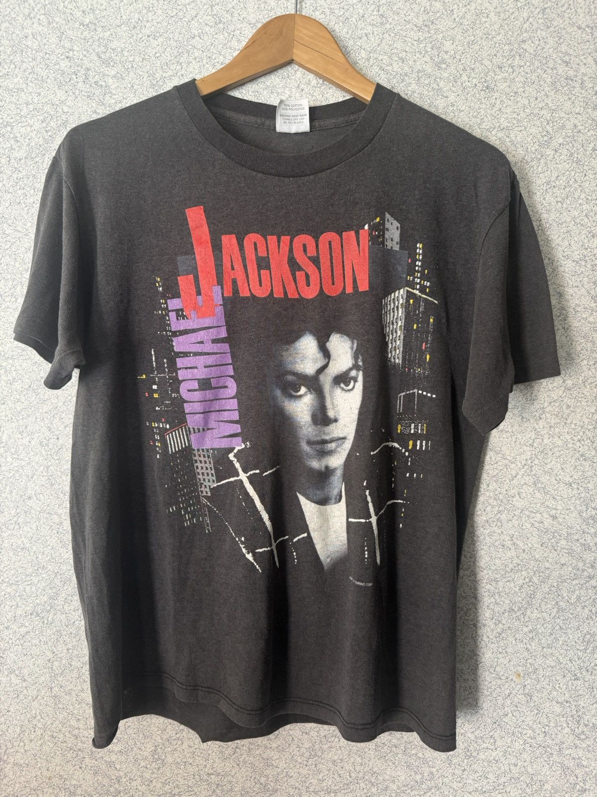 Michael Jackson × Vintage Spring Ford Classic MICHAEL JACKSON Size US L / EU 52-54 / 3 - 1 Thumbnail