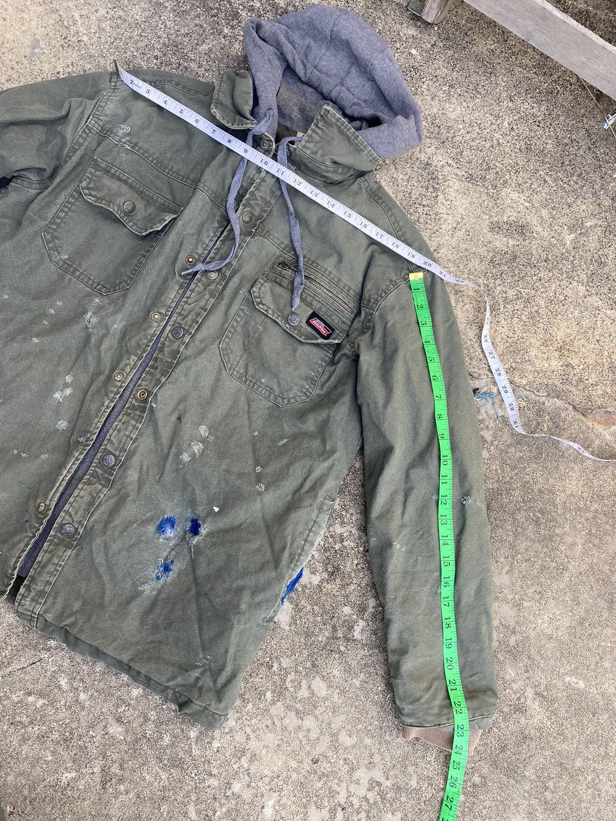Dickies ❗️Heavy Used ❗️Vintage Distressed Y2K Dickies Jacket Size US L / EU 52-54 / 3 - 15 Thumbnail