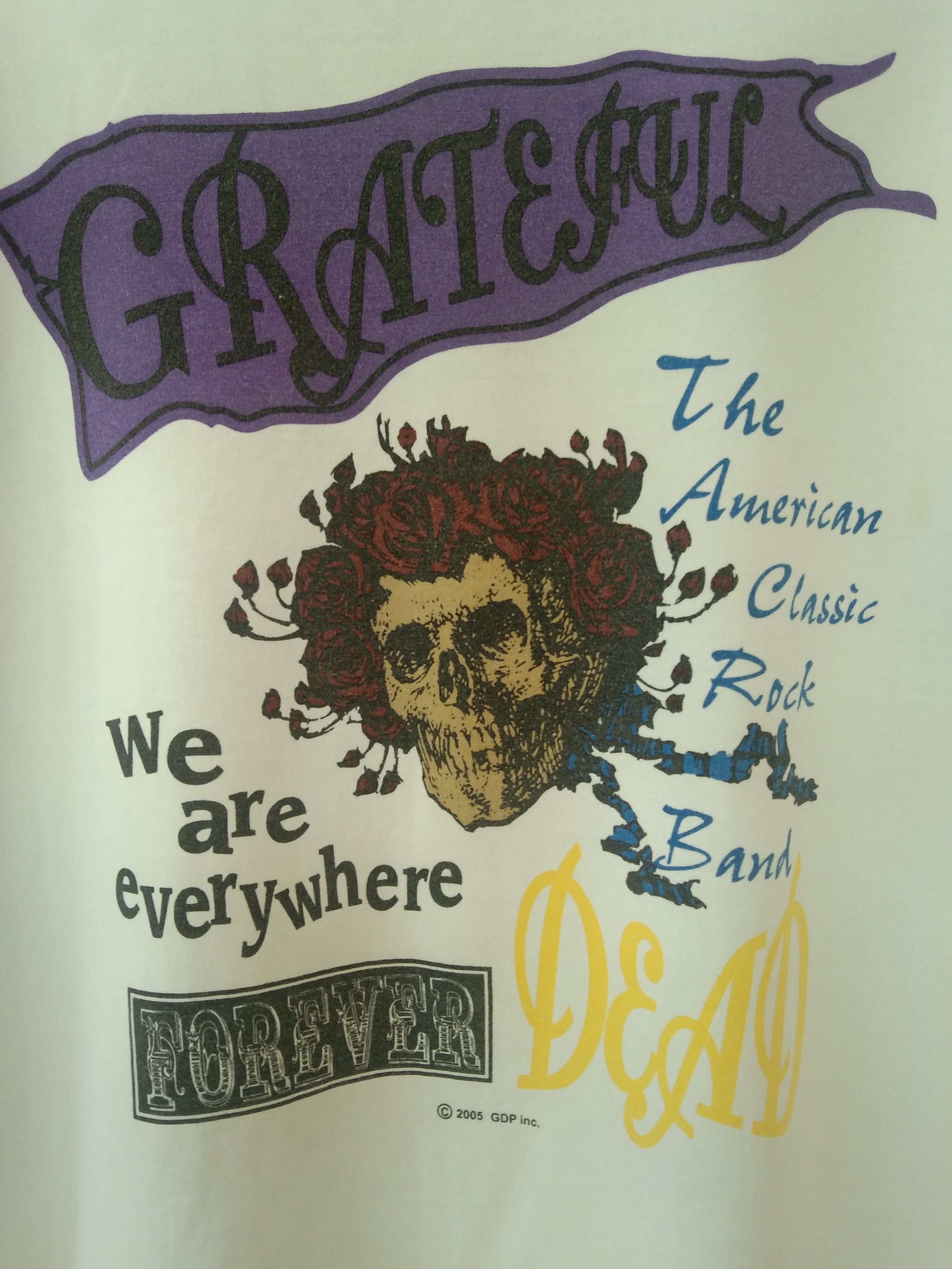 Band Tees VINTAGE 05 GRATEFUL DEAD T-SHIRT Size US L / EU 52-54 / 3 - 3 Thumbnail