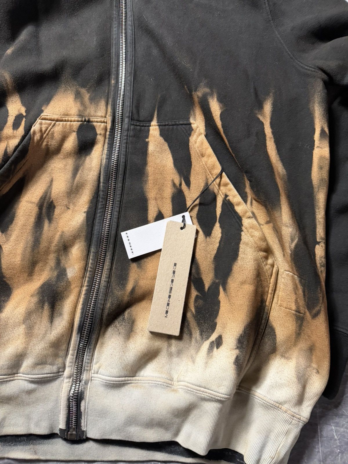 Rick Owens Drkshdw Rick Owens Drkshdw Jumbo Gimp Zip Up Hoodie Size US XXL / EU 58 / 5 - 4 Thumbnail