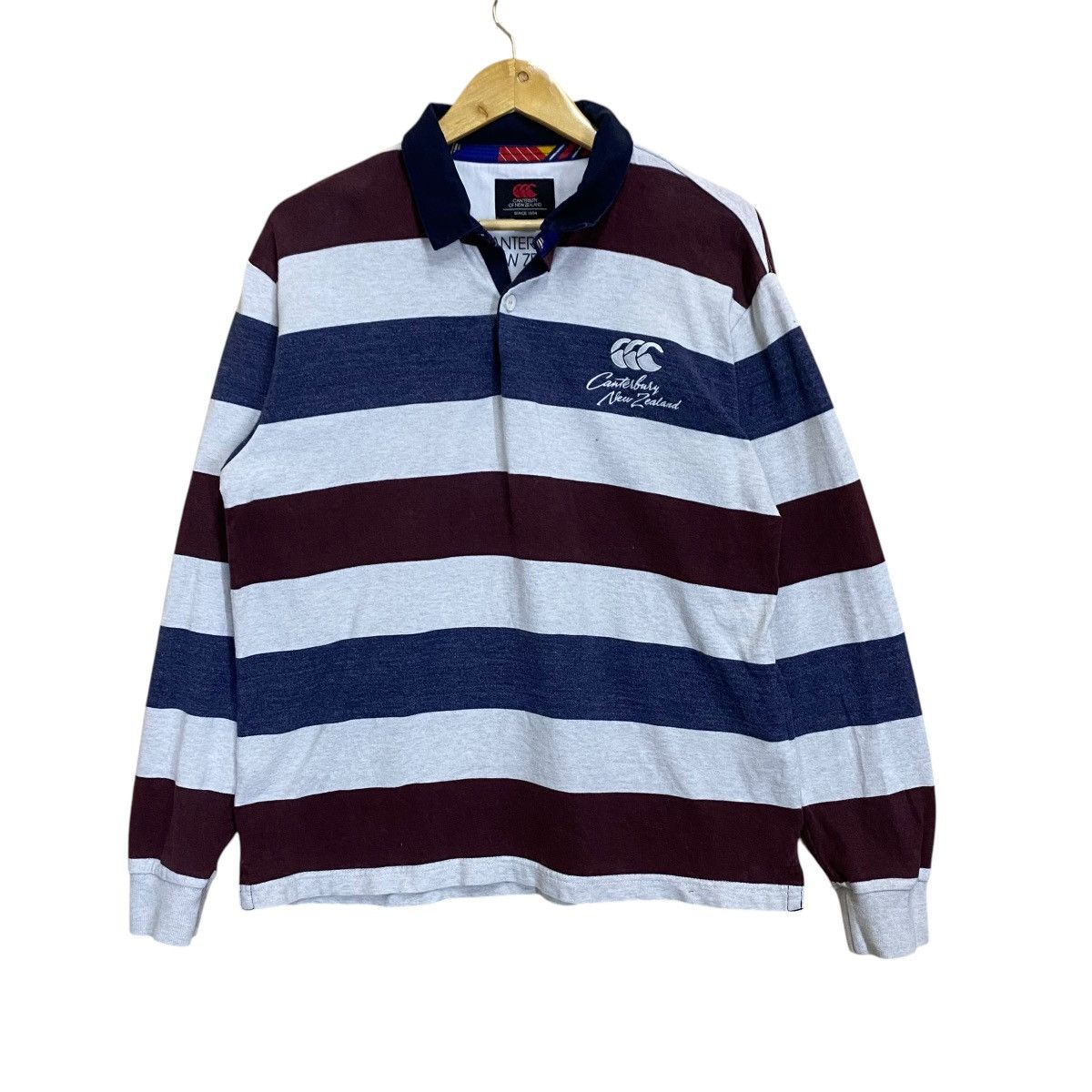 Canterbury of New Zealand × Vintage Vintage Canterbury Of New Zealand Polo Rugby Shirts Size US M / EU 48-50 / 2 - 1 Thumbnail