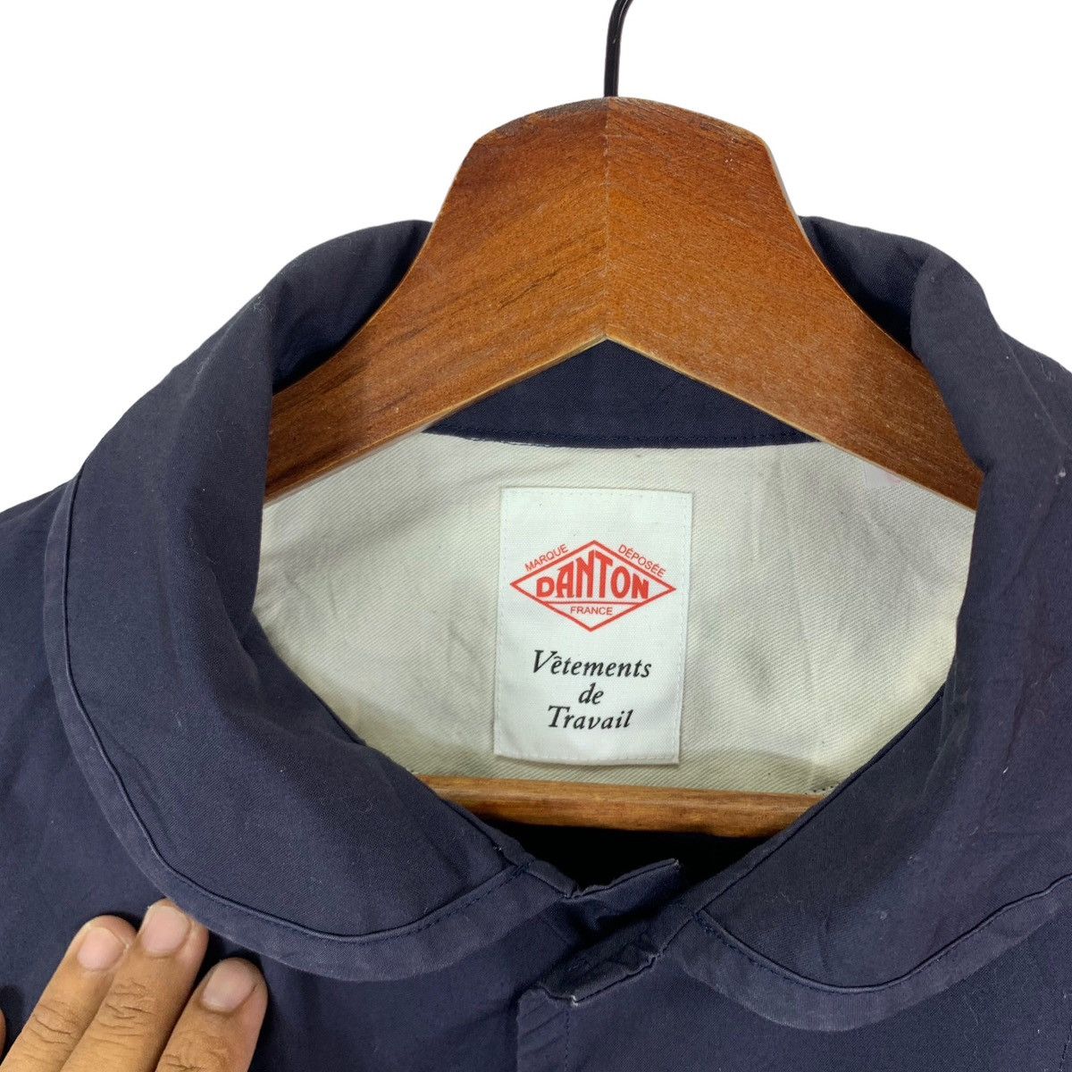 Danton VINTAGE DANTON VETEMENTS DE TRAVAILS BUTTON JACKET Size US M / EU 48-50 / 2 - 5 Thumbnail