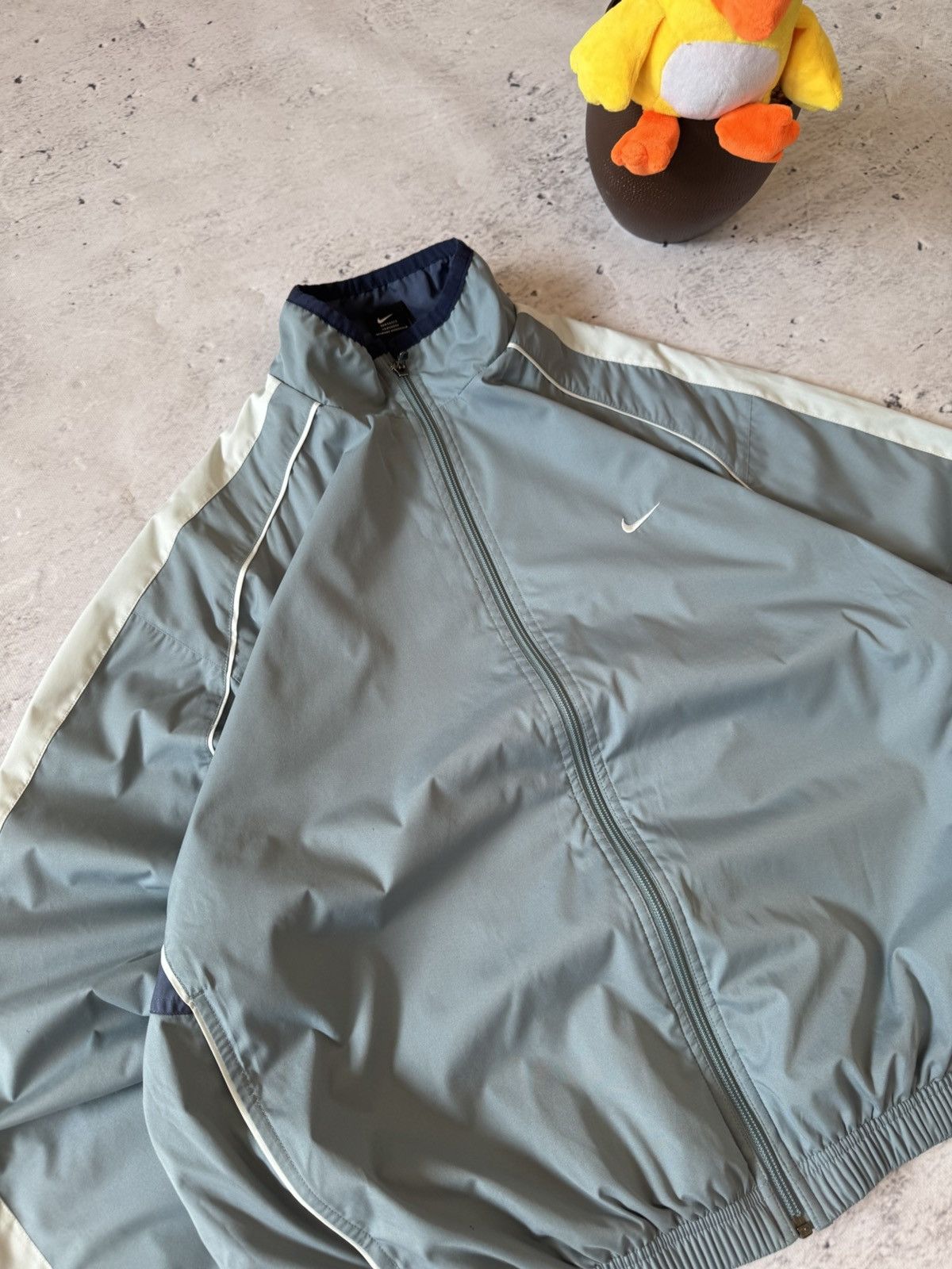 Nike × Vintage NIKE VINTAGE BASIC LOGO OVERSIZE BAGGY LIGHT JACKET Size US L / EU 52-54 / 3 - 3 Thumbnail