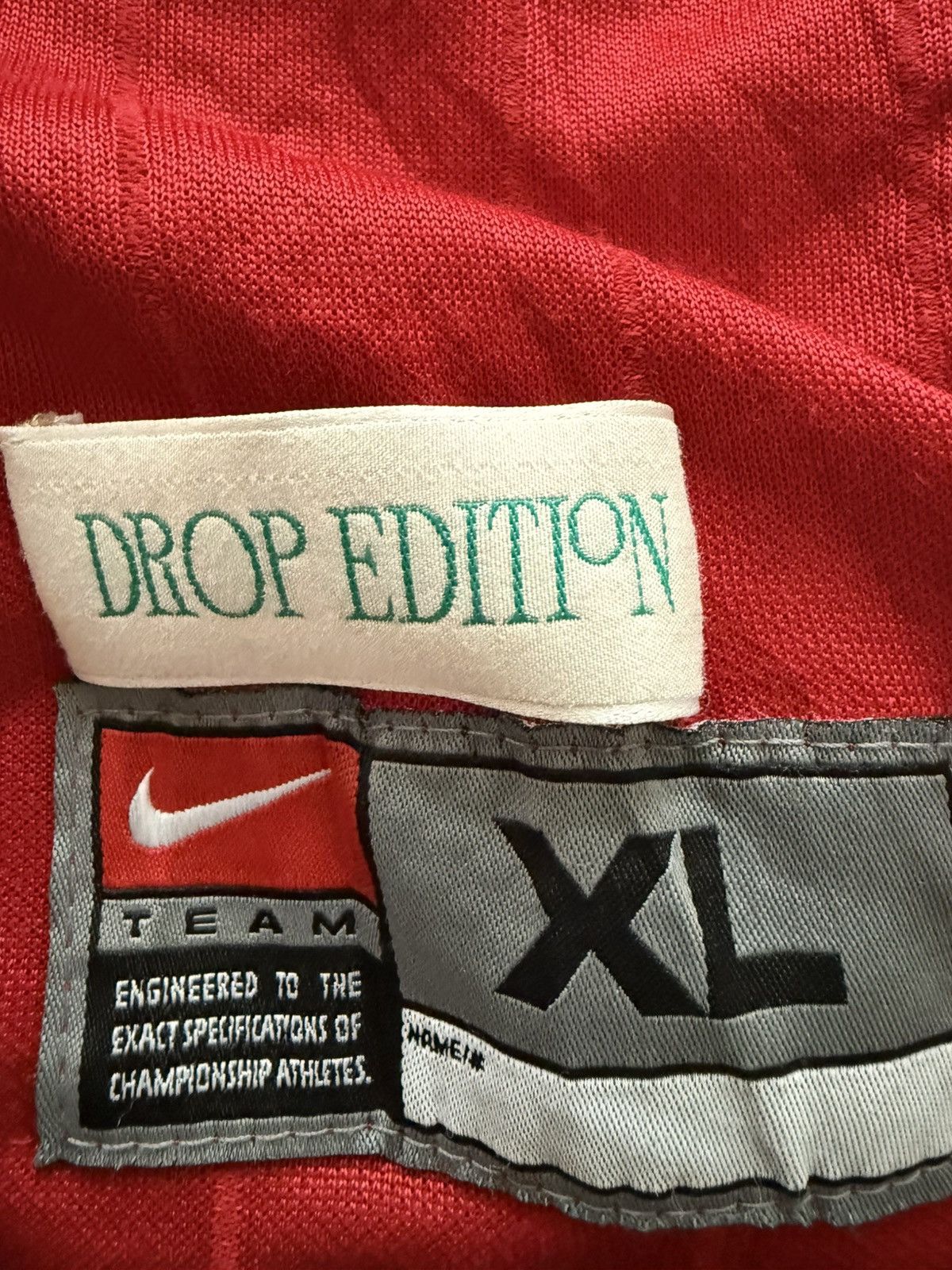 Nike Red Nike Double Stitched Jersey - Drop Editon Size US M / EU 48-50 / 2 - 5 Thumbnail