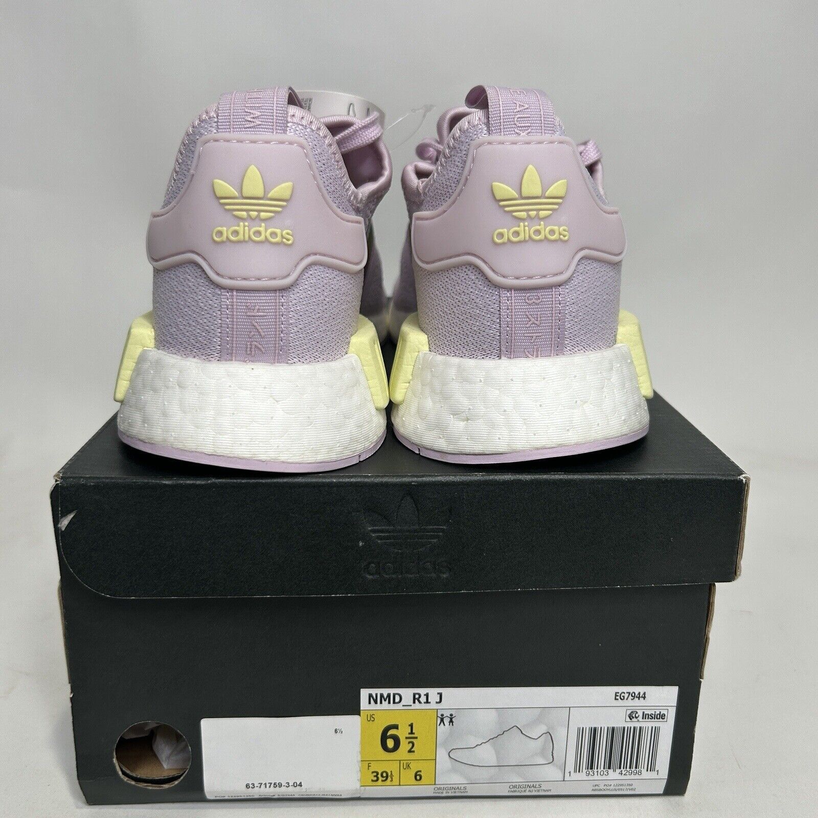 Adidas Adidas NMD R1 Boost J “Pastel Pink/Rainbow” 2024 Size US 8 / IT 38 - 4 Thumbnail