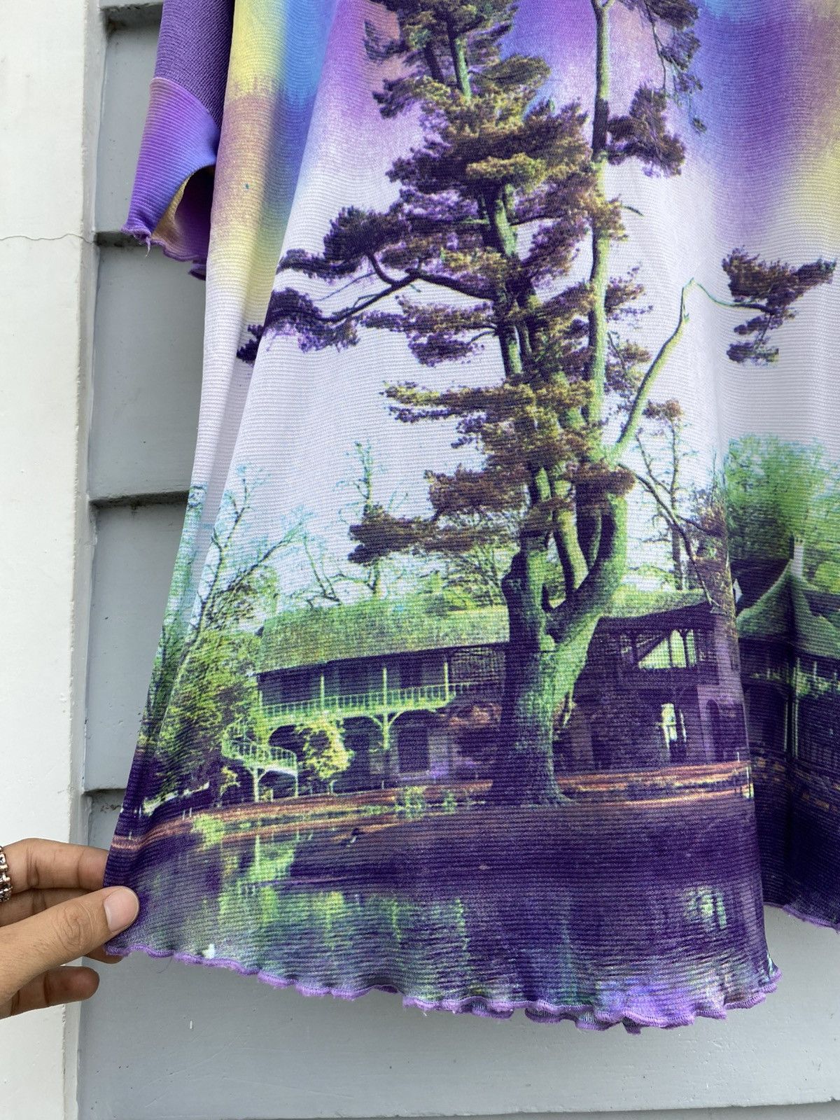 Japanese Brand × Vintage Japanese All Over Print Style Psychedelic Photograph Size XL / US 12-14 / IT 48-50 - 6 Thumbnail