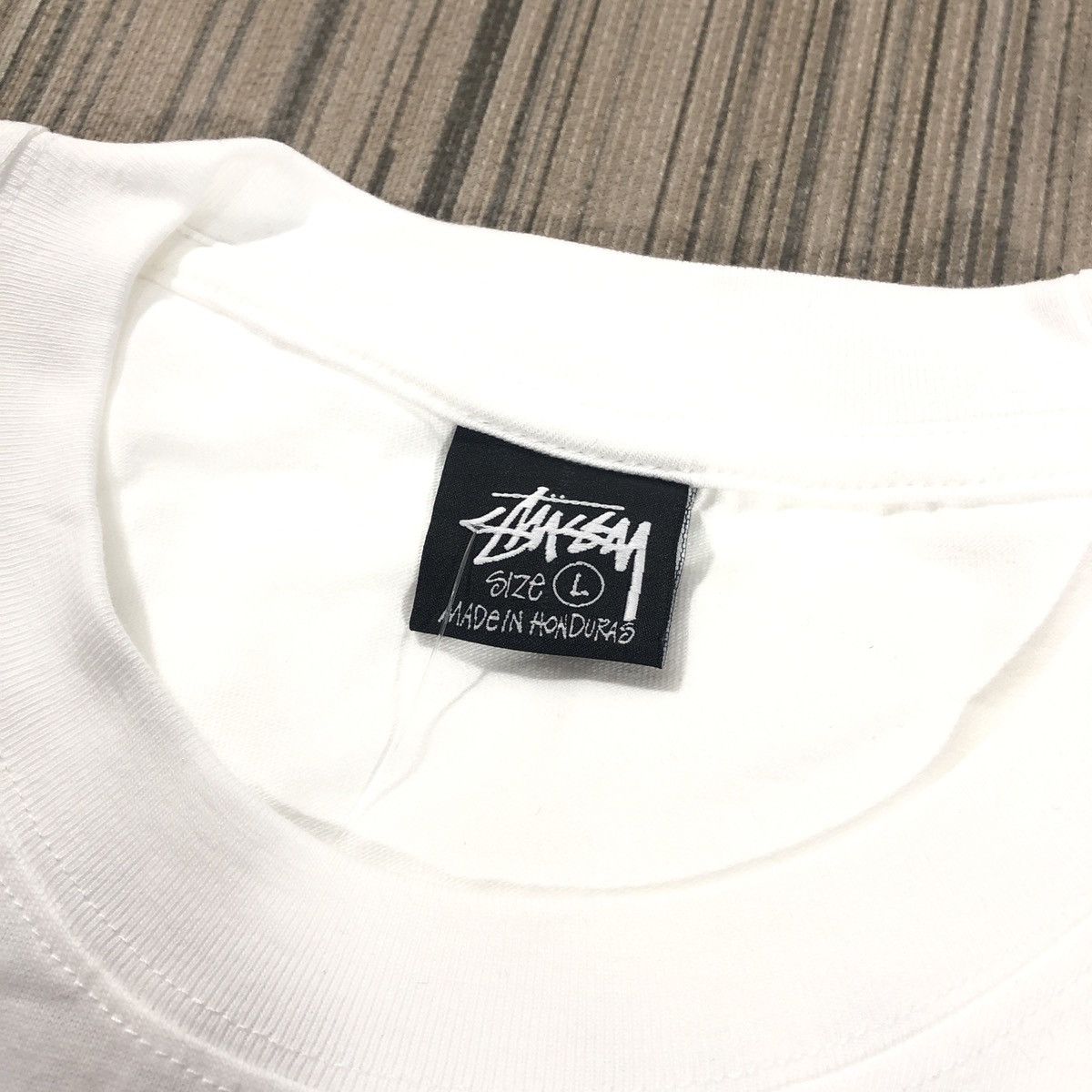 Stussy × Vintage Stussy Born X Raised 8-Ball Tee Size US L / EU 52-54 / 3 - 5 Thumbnail