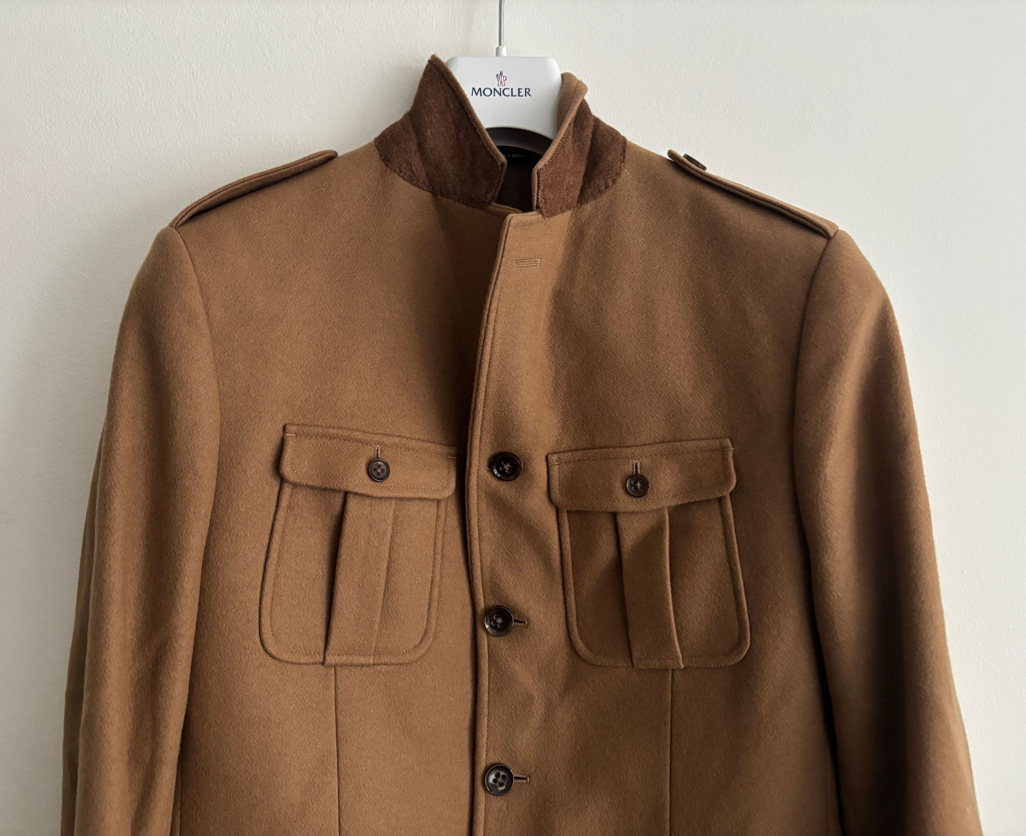 Banana Republic $375 Camel/ Tan Wool Field Jacket/ Sport Coat- Medium Size US M / EU 48-50 / 2 - 6 Thumbnail